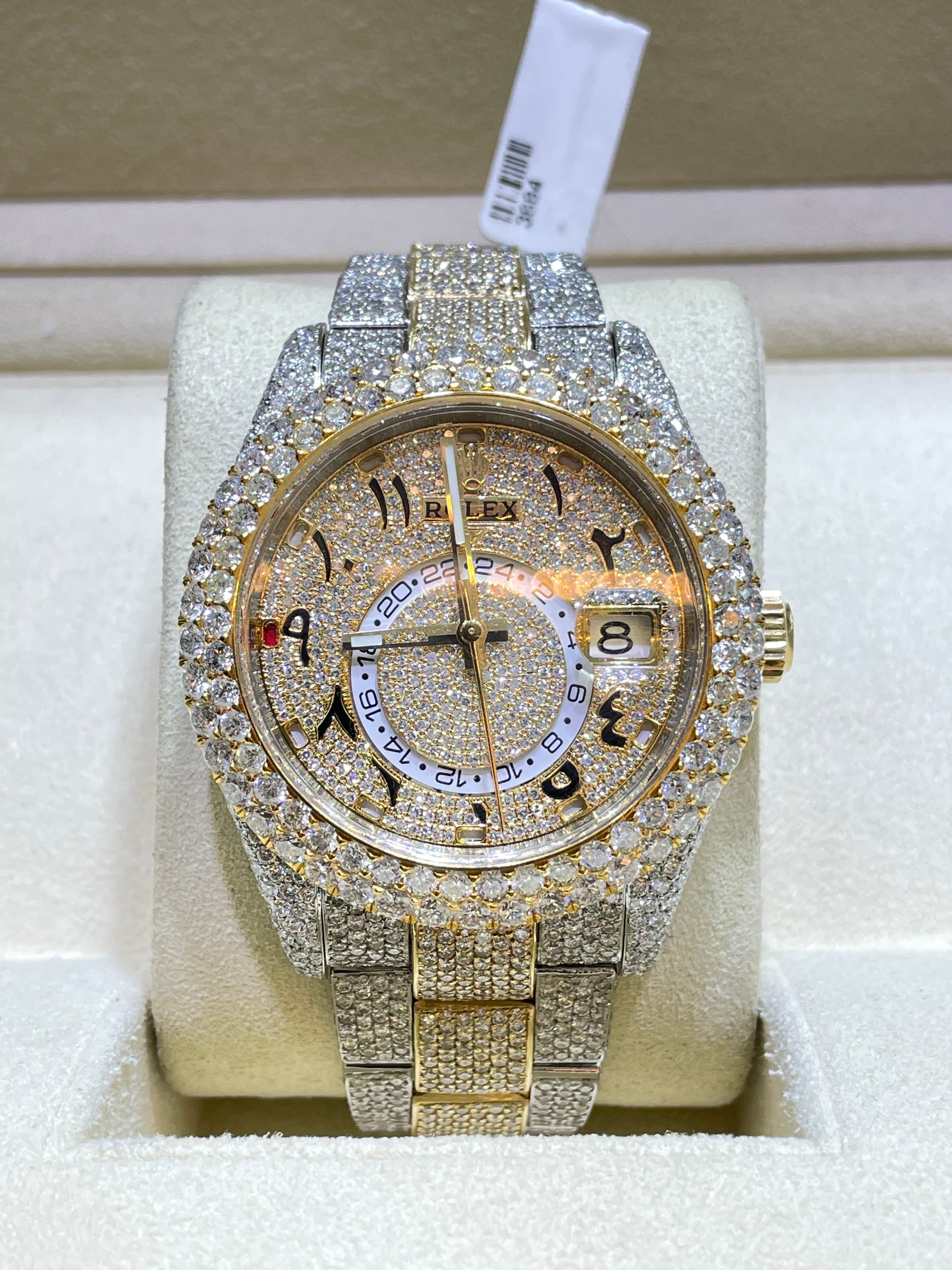 sky dweller rolex bust down
