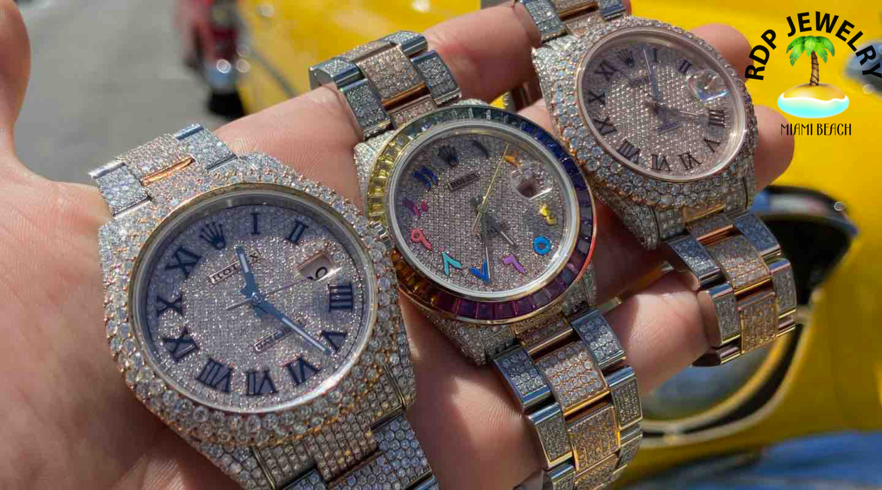Bust down rolex vvs
