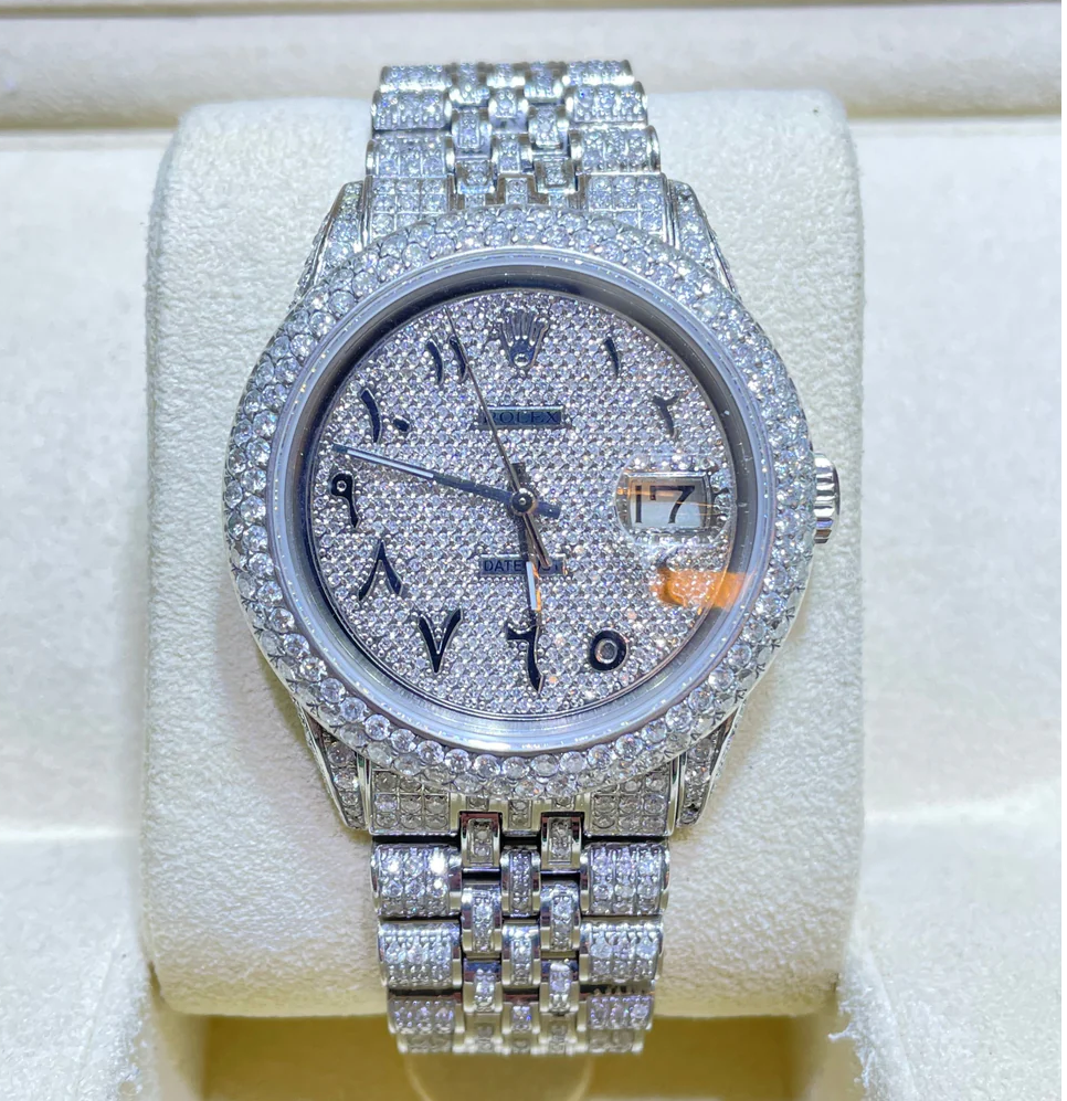 Bust Down Rolex Watch