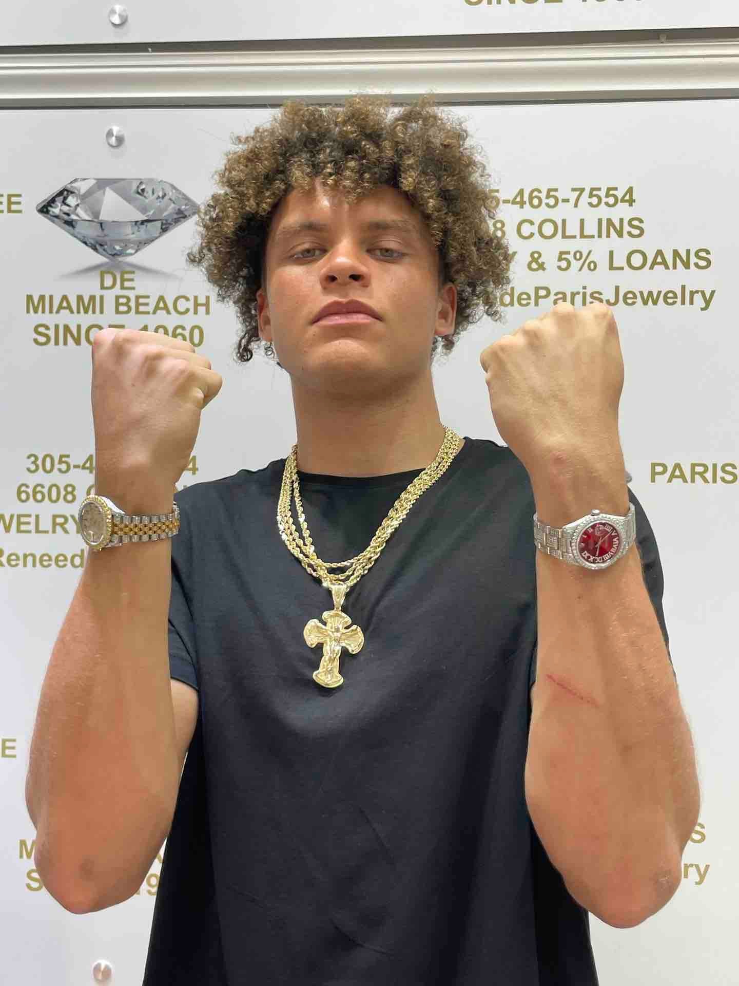Rolex Watch Bust Down