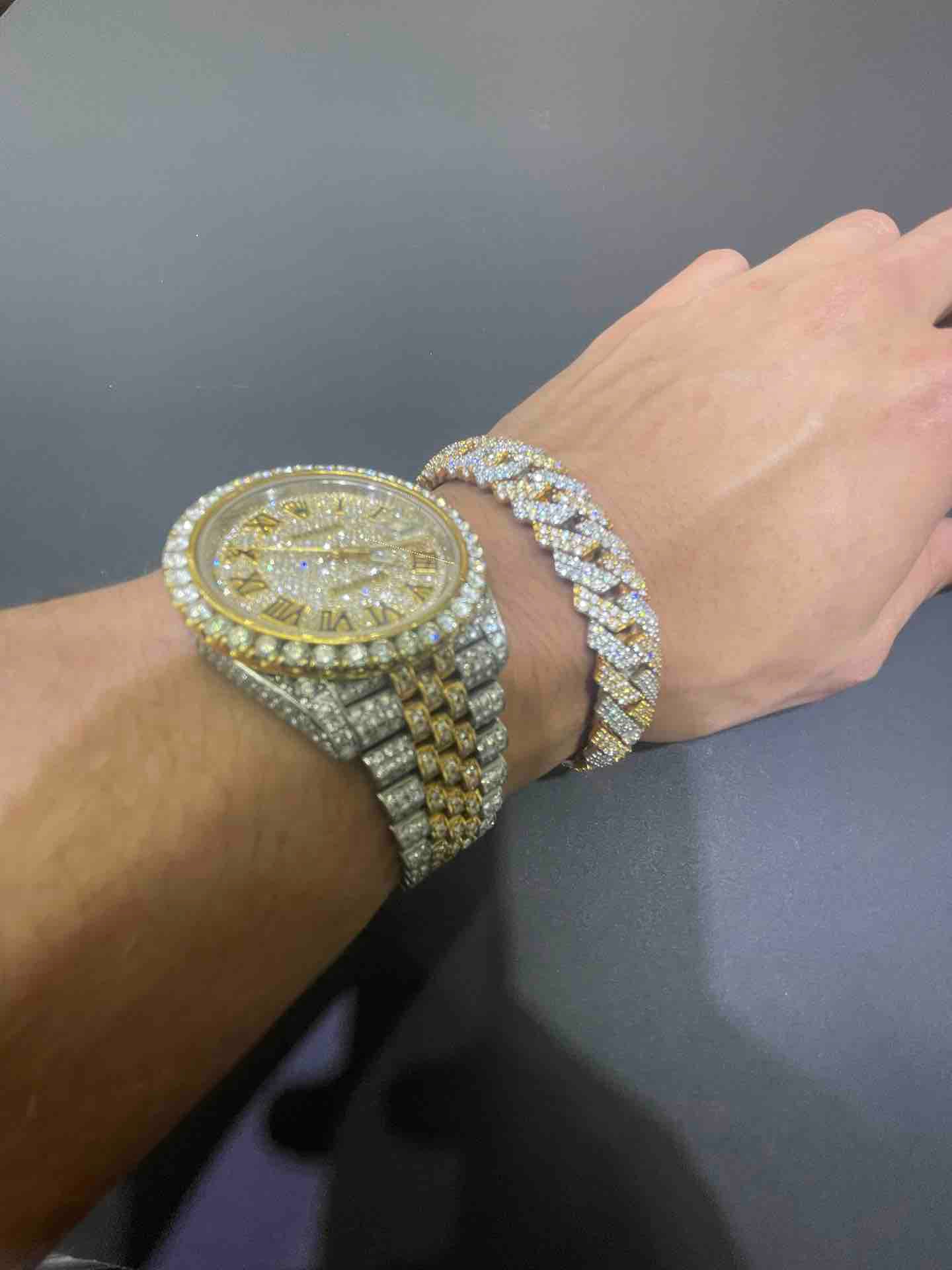 Bust Down Rolex VVS
