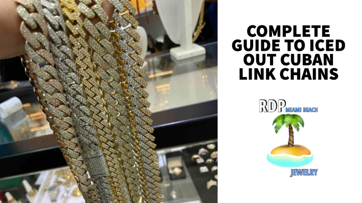 iced out cuban link chain