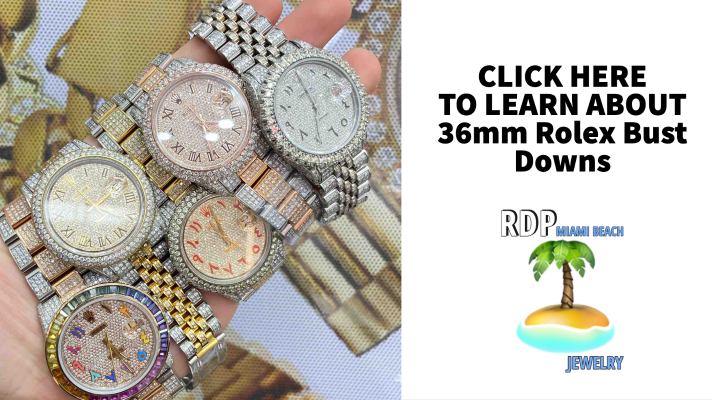 36mm rolex bust down