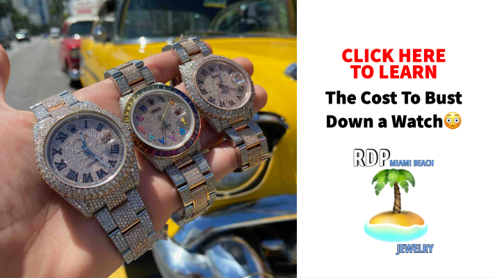 cost to bust down a watch