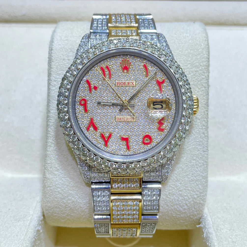 Red face 2025 iced watch