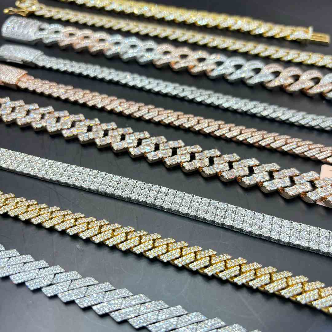 Bust Down Lab Diamond Bracelet