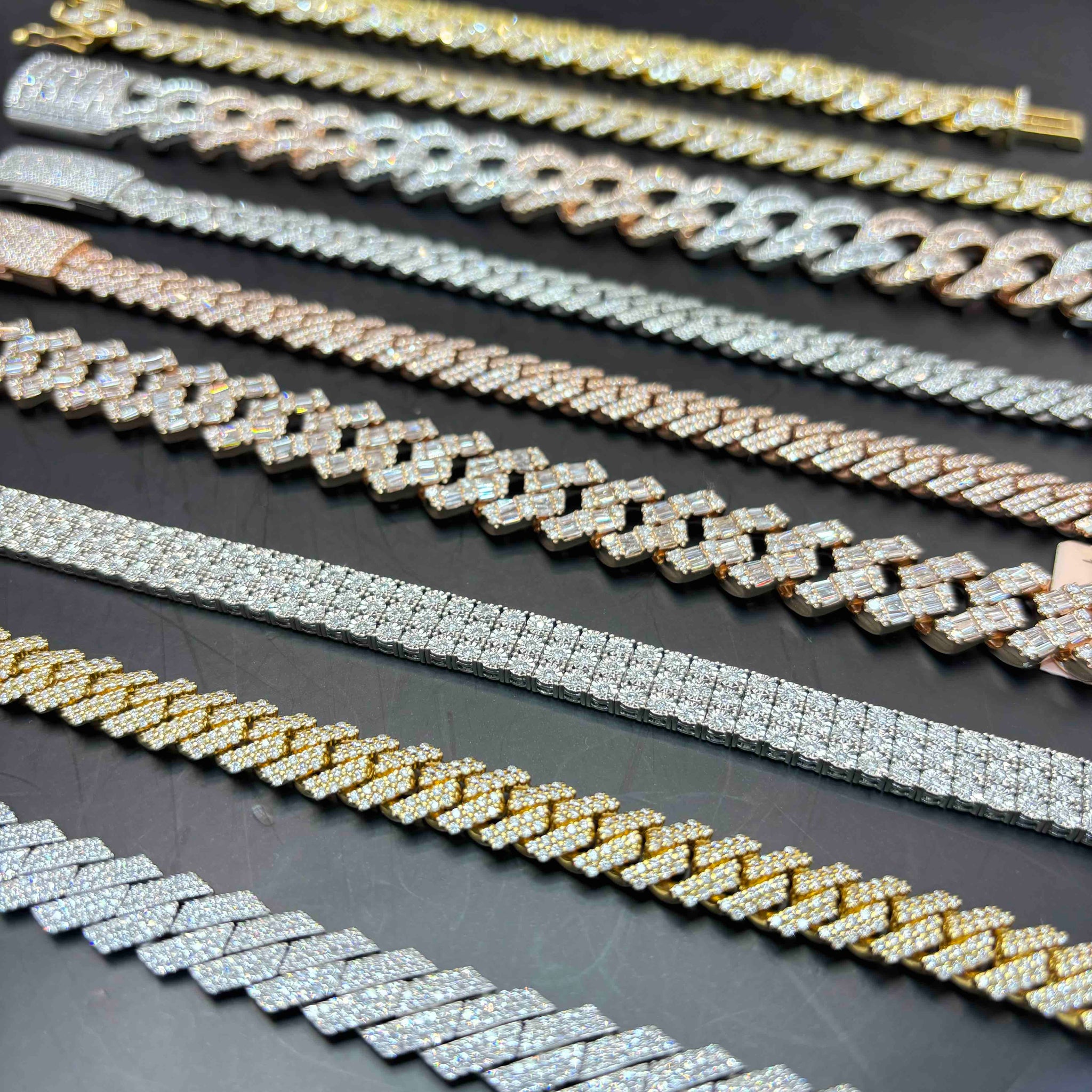 Bust Down Bracelets Iced Out