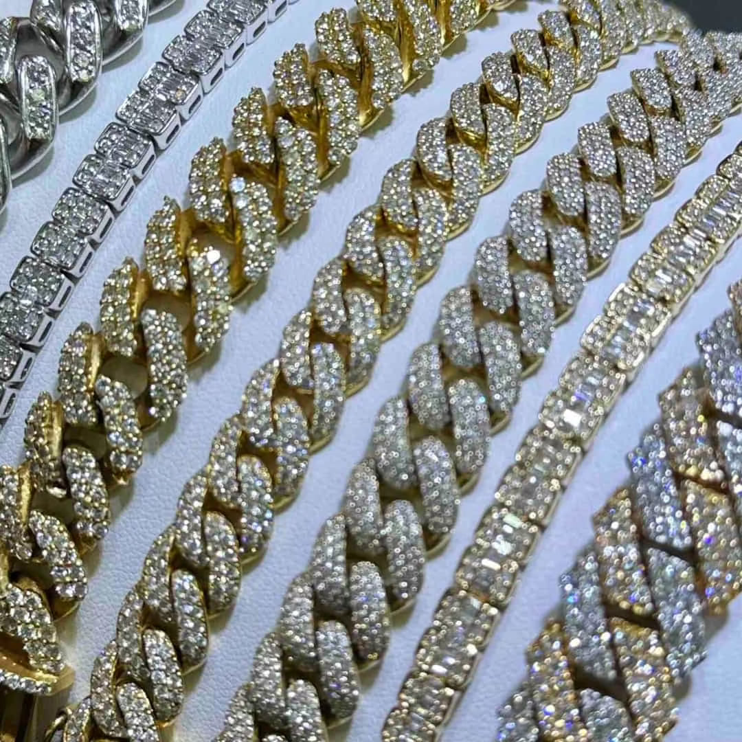 Iced Out Miami Cuban Bracelet – MA Jewelers - Wayne