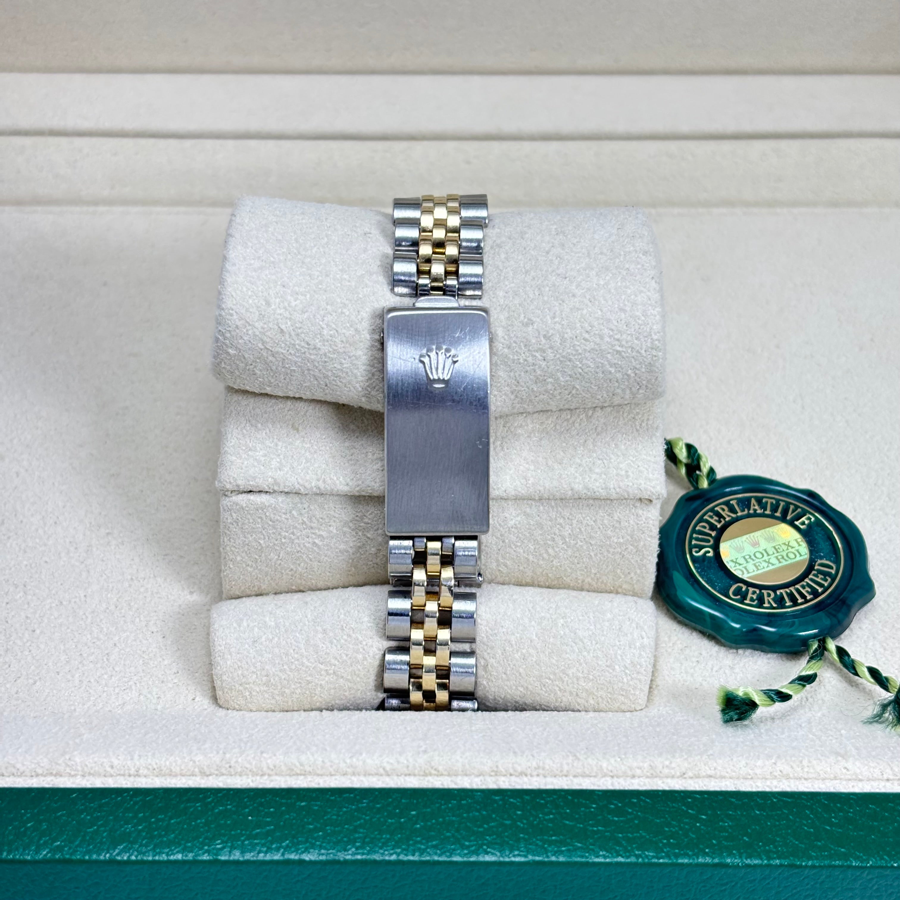 26MM ROLEX DATEJUST LADIES WATCH 18KT TWO-TONE