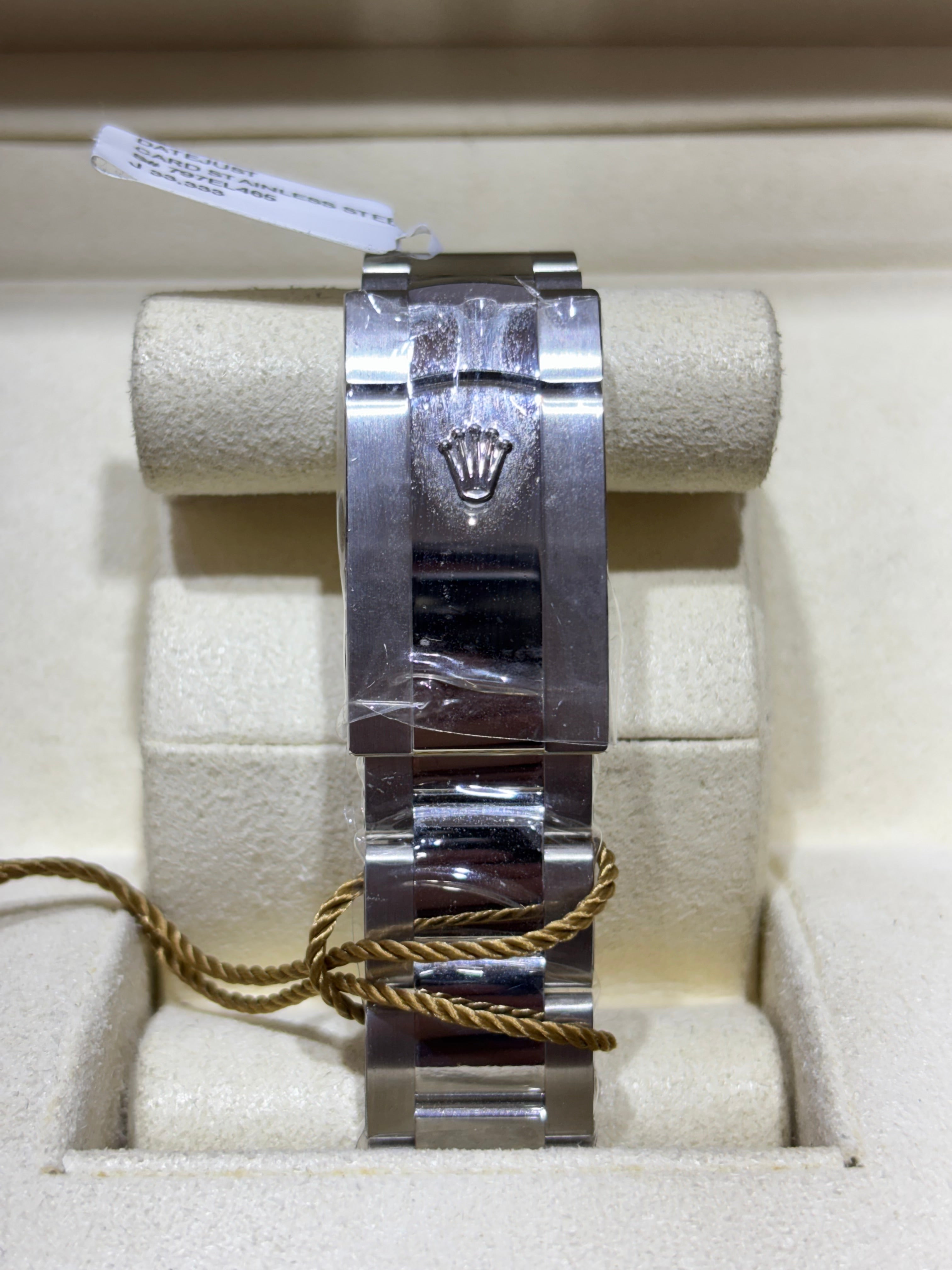 ROLEX DATEJUST 41MM | STAINLESS STEEL | OYSTER BRACELET | BLUE ROMAN DIAL