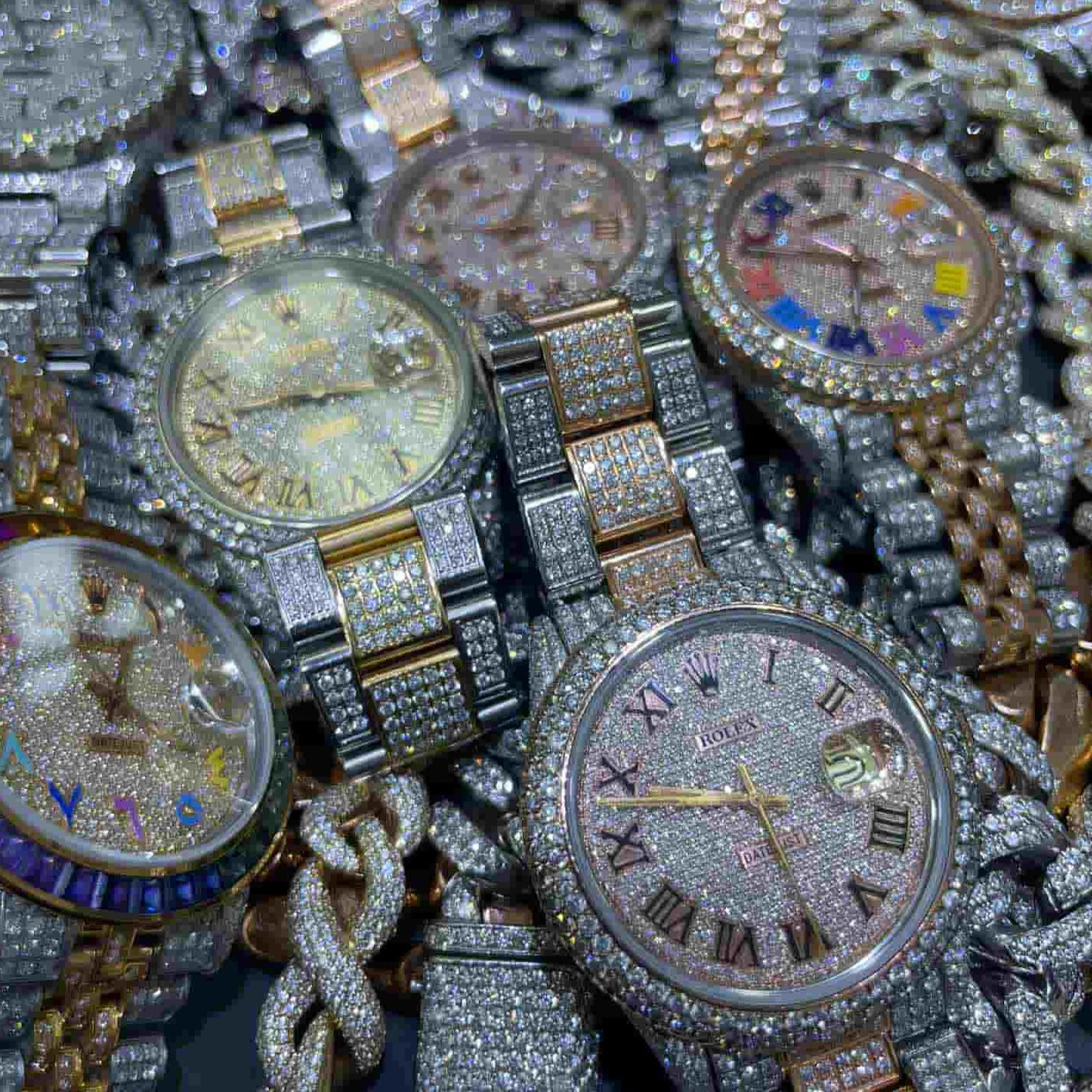 rolex bust downs