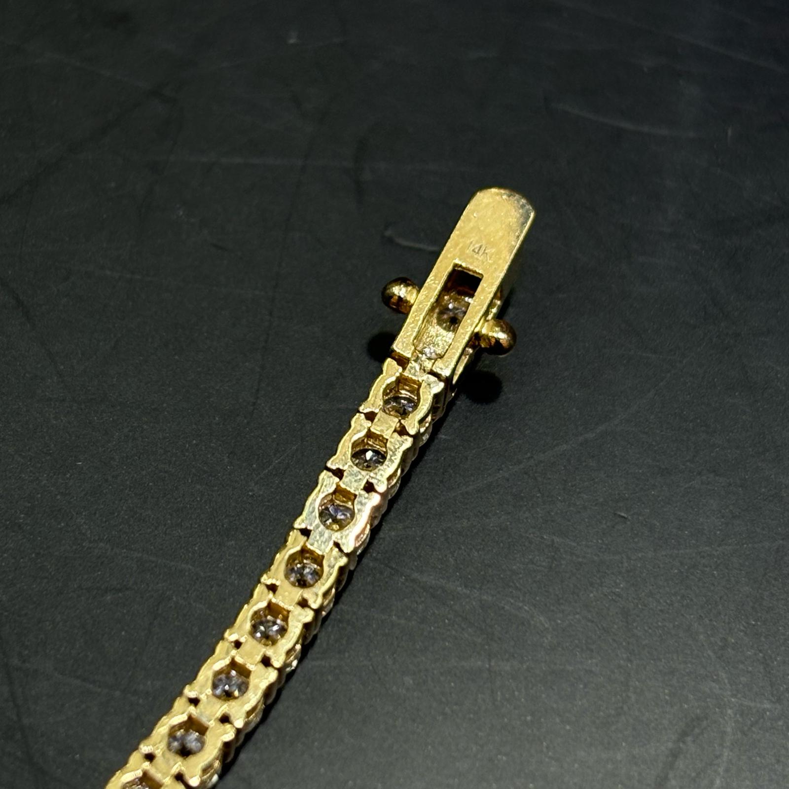 bust down lab bracelet