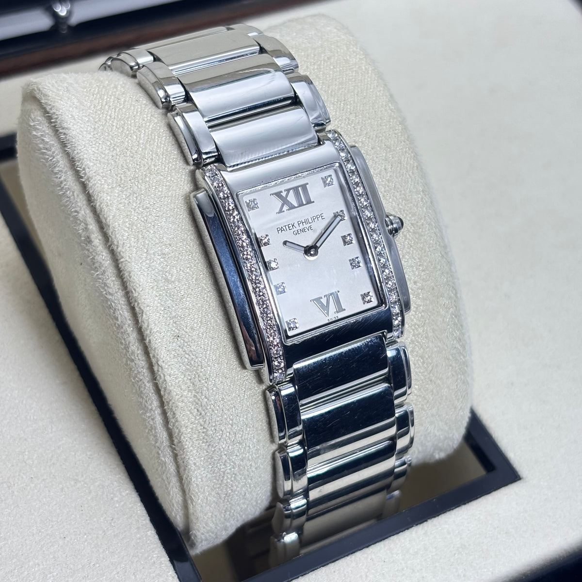 PATEK PHILIPPE TWENTY-4 WHITE GOLD 18KT LADIES WATCH