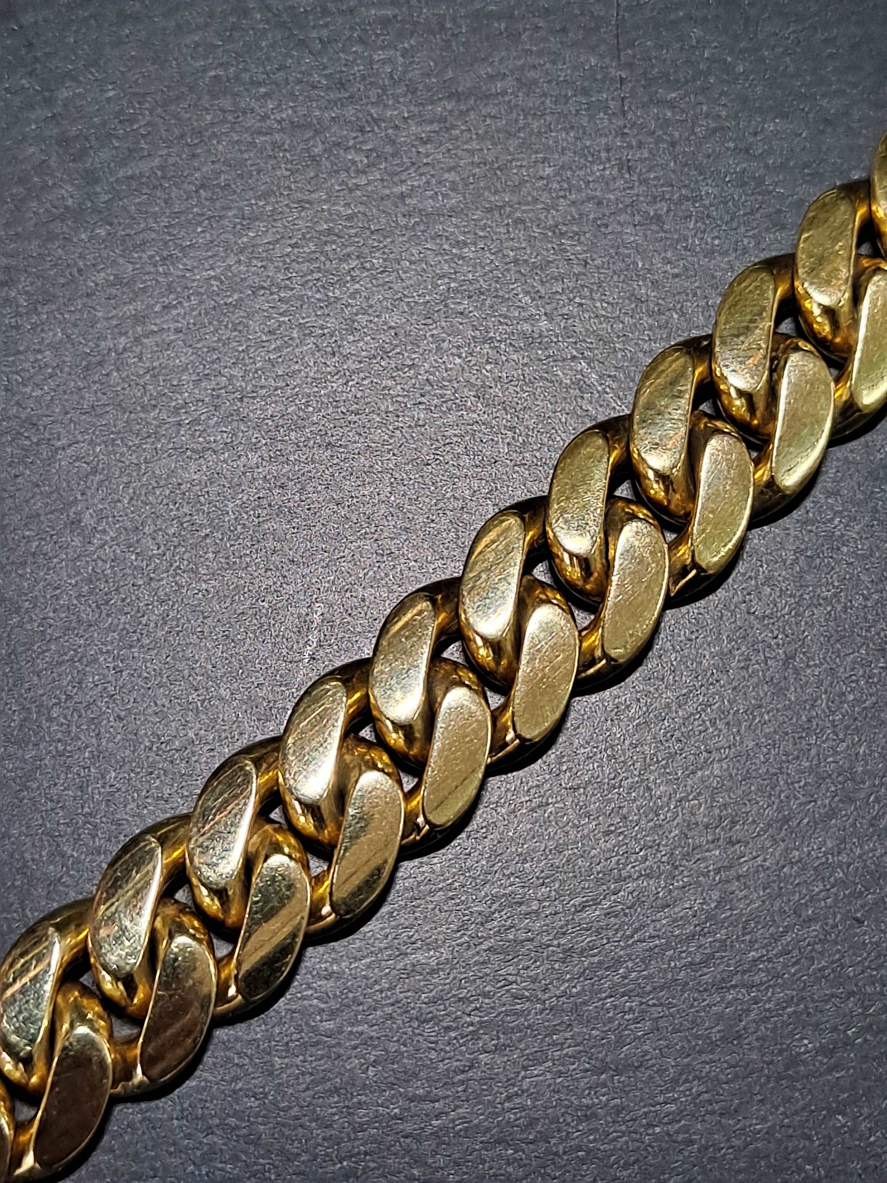 10k miami cuban link 15.45 mm (solid) 404.6 grams