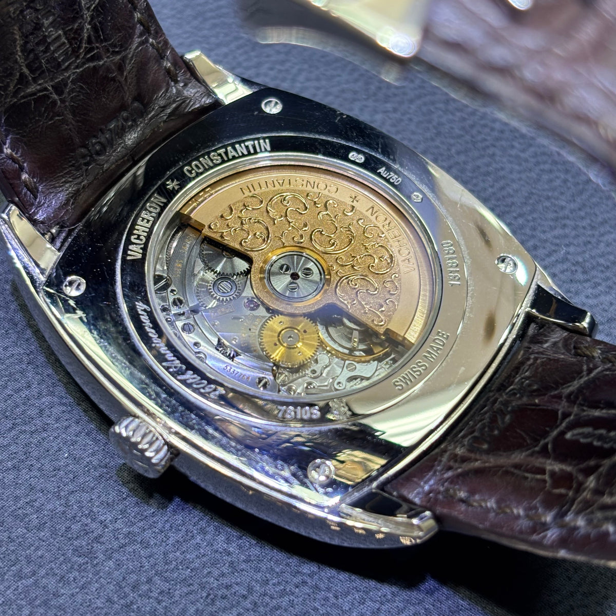 41MM VACHERON CONSTANTIN HARMONY DUAL TIME WATCH