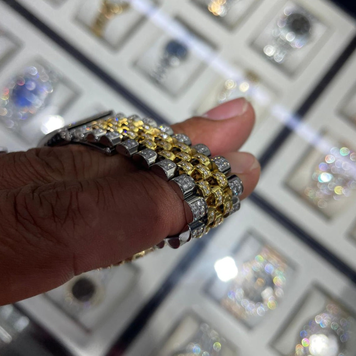 Double Bezel Bust Down