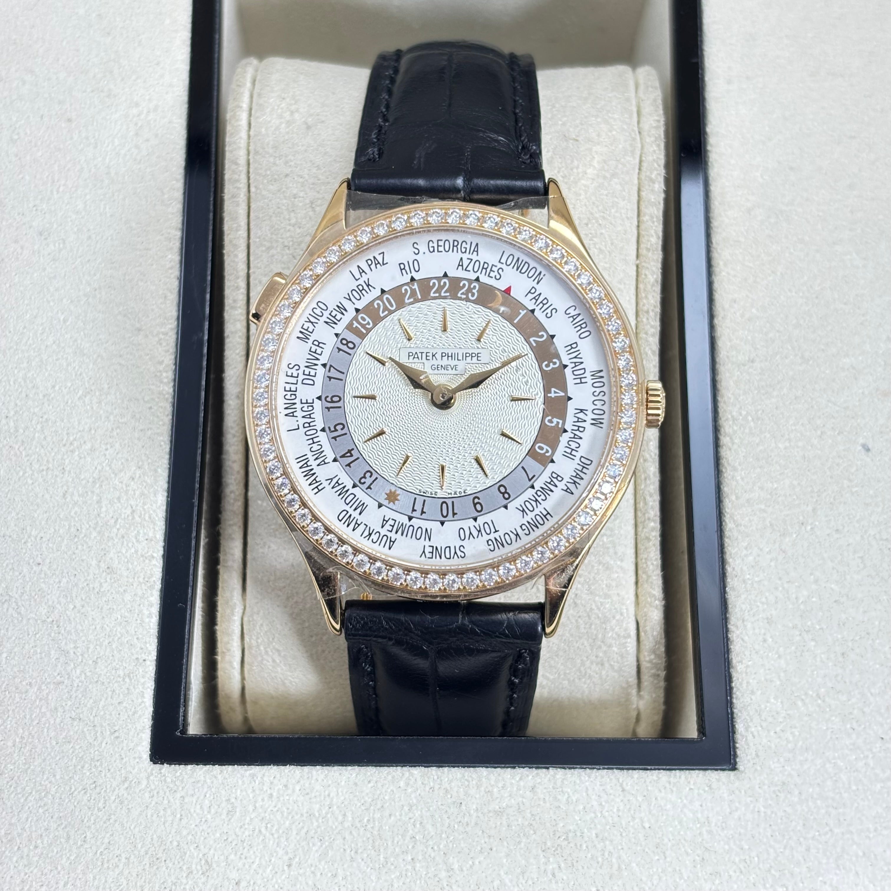 PATEK PHILIPPE WORLD TIMER 18KT ROSE GOLD