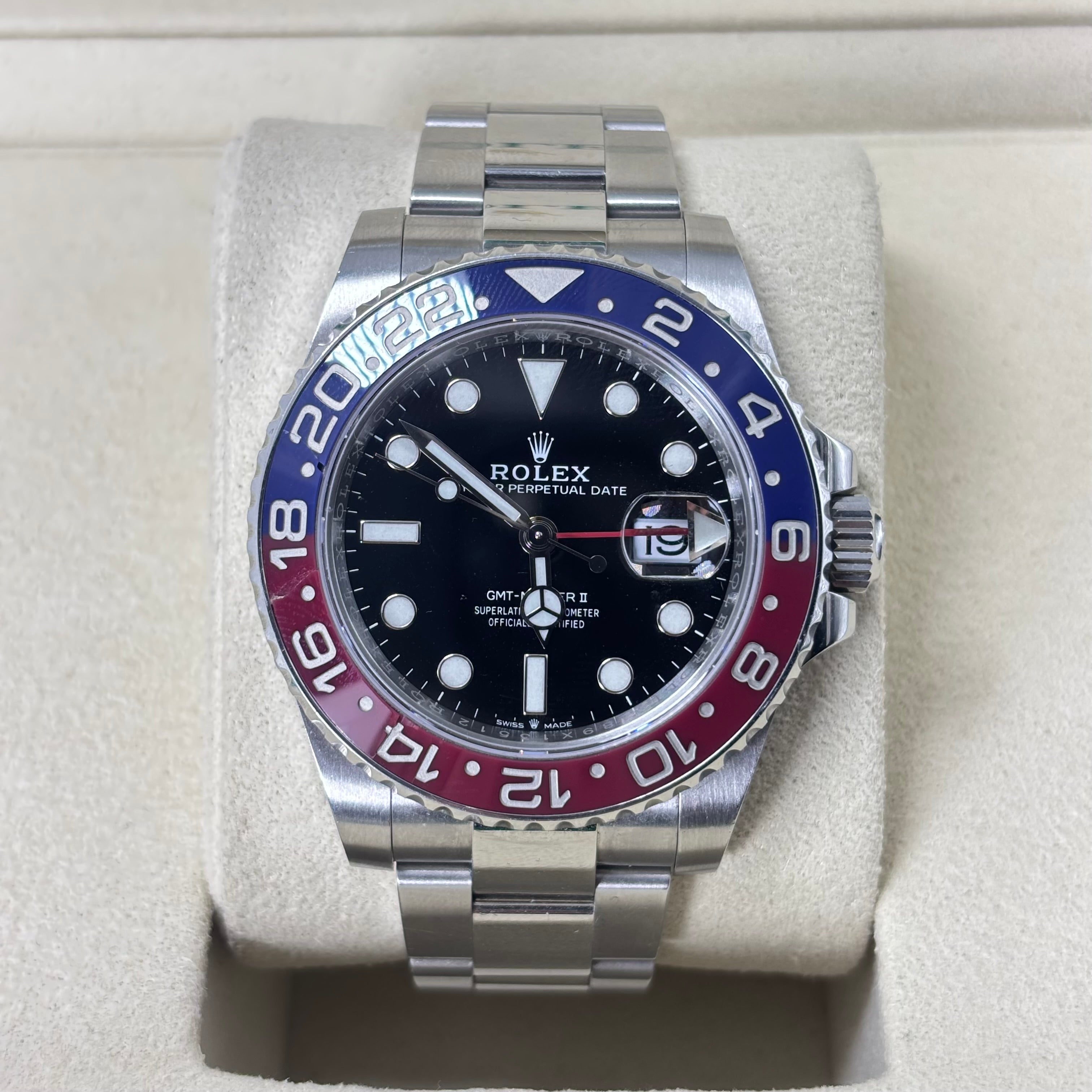 40MM ROLEX GMT-MÁSTER 2 “PEPSI” REF.126710BLRO
