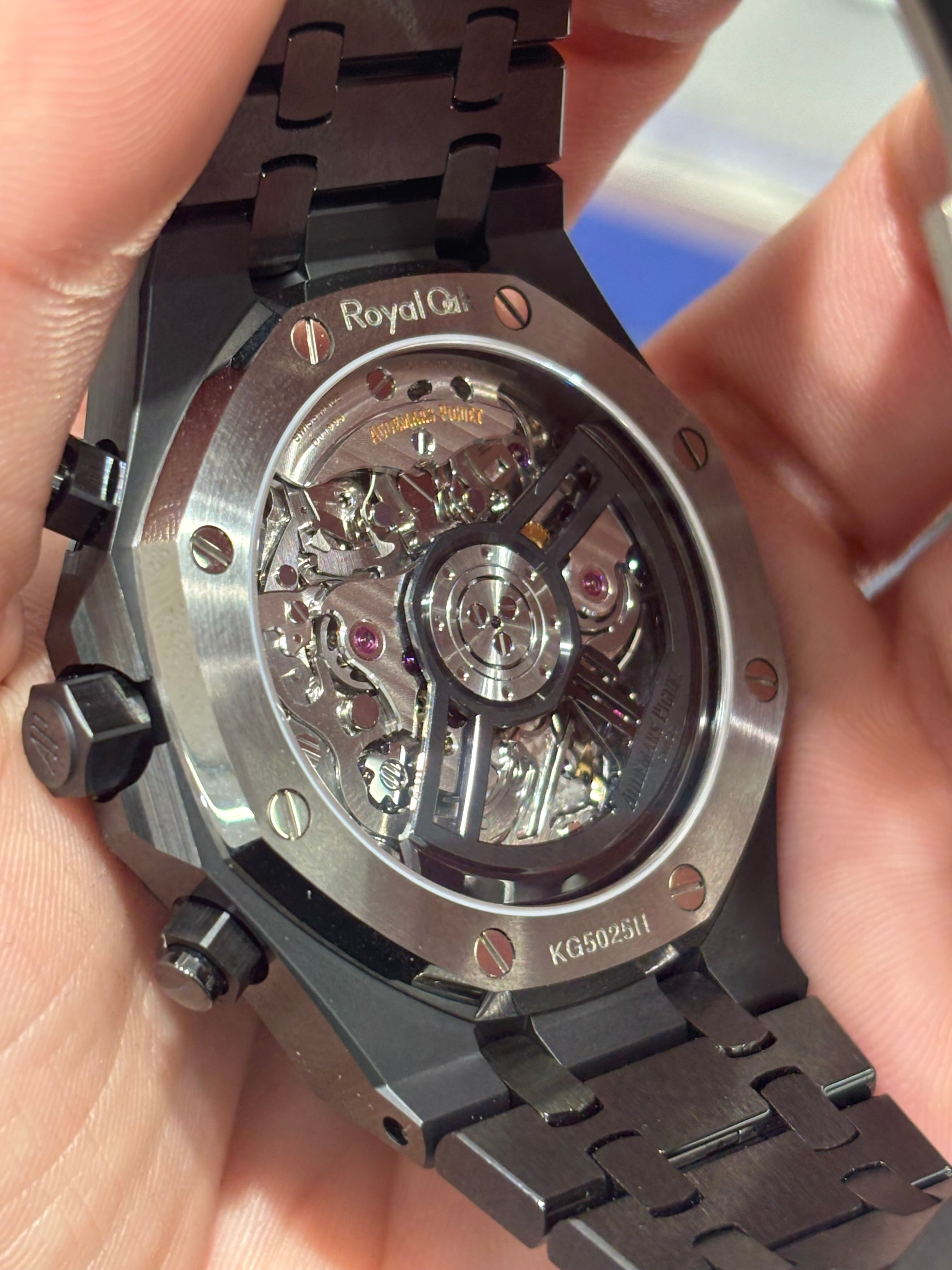 AUDEMARS PIGUET ROYAL OAK | BLACK CERAMIC CHRONOGRAPH