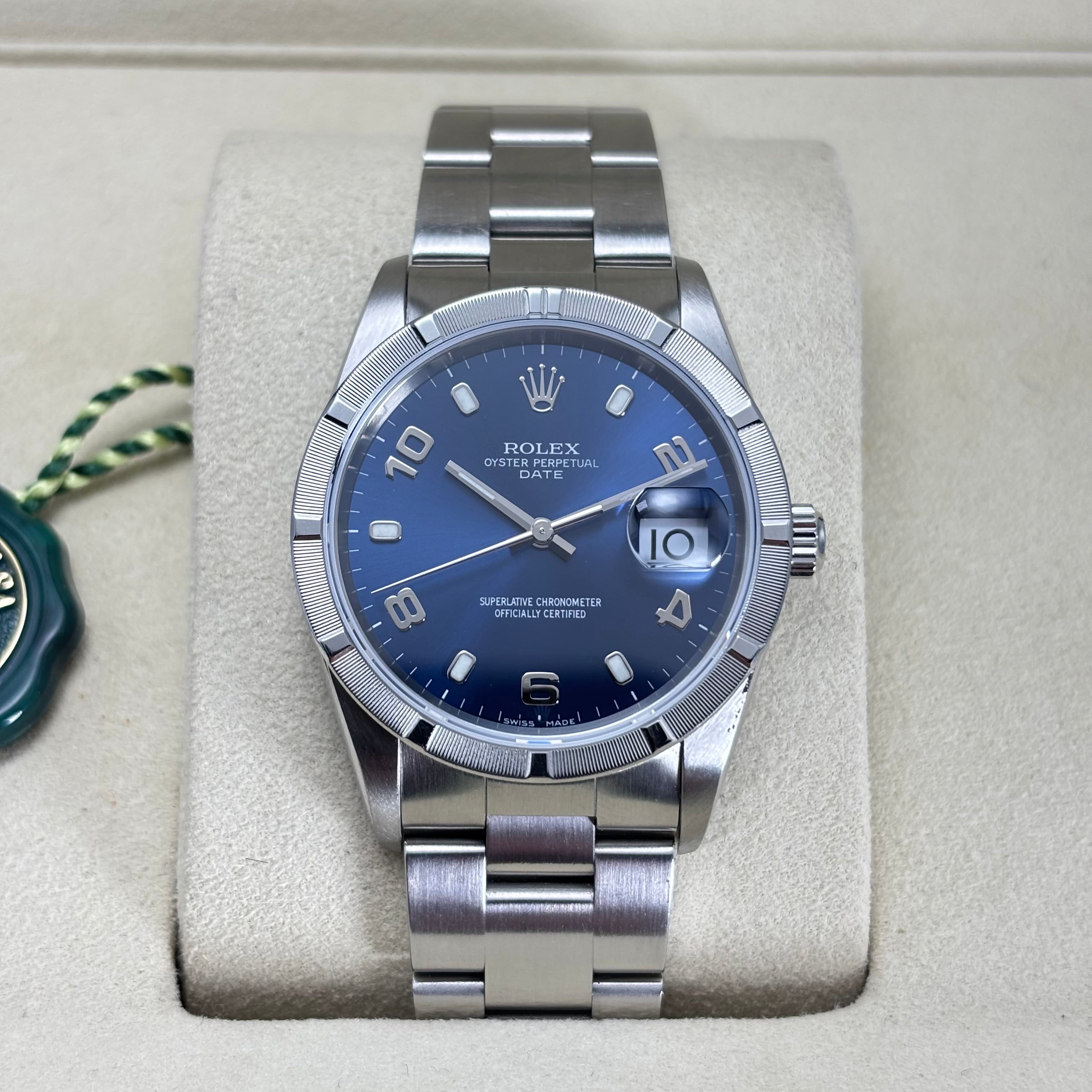 Pre-Owned 34MM Rolex Date (2005)