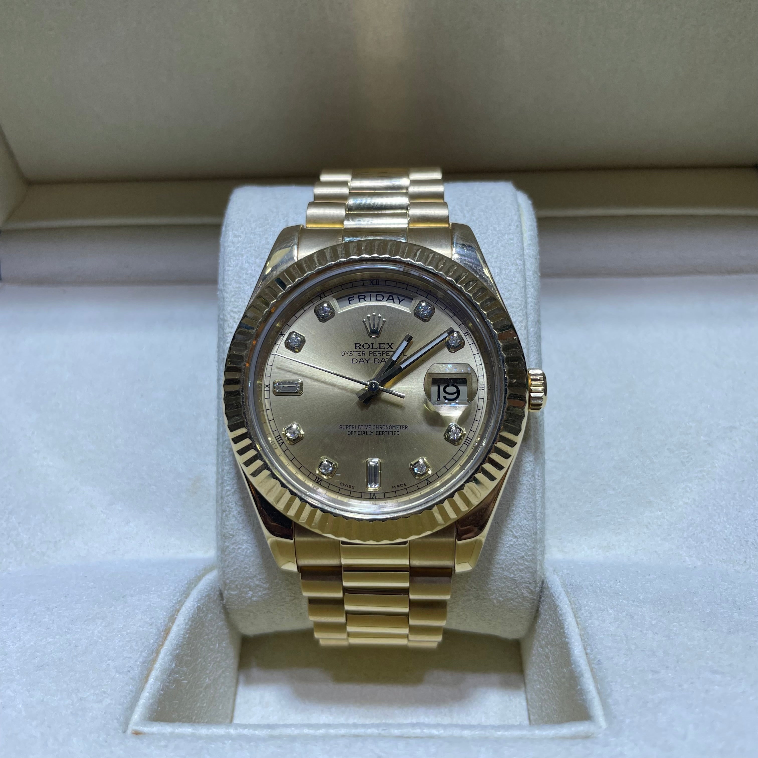 41mm Solid Gold Rolex Presidential