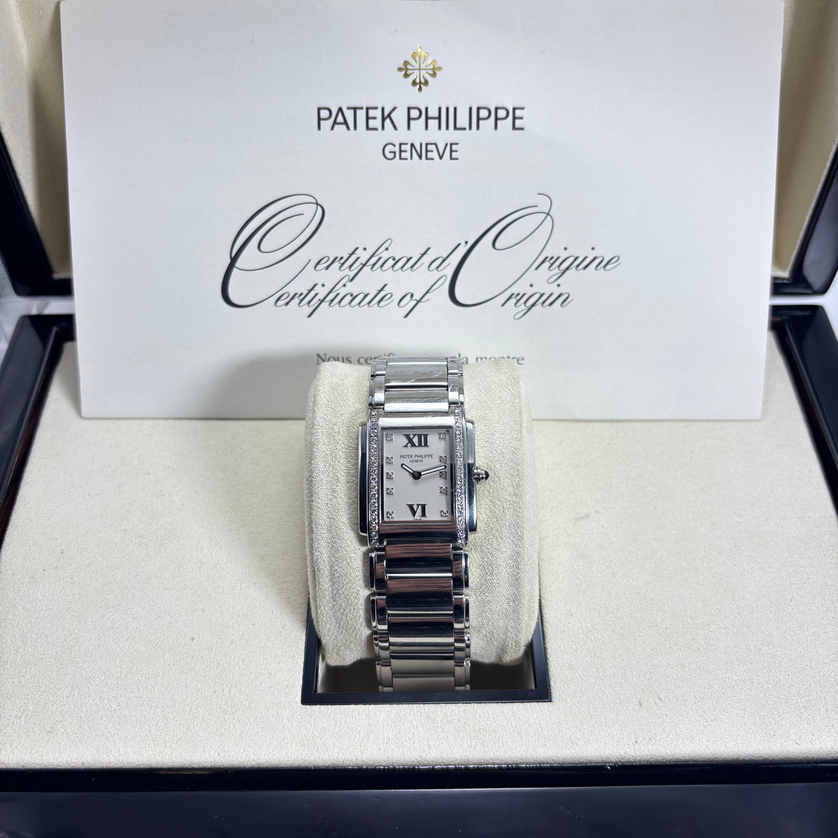 PATEK PHILIPPE TWENTY-4 WHITE GOLD 18KT LADIES WATCH
