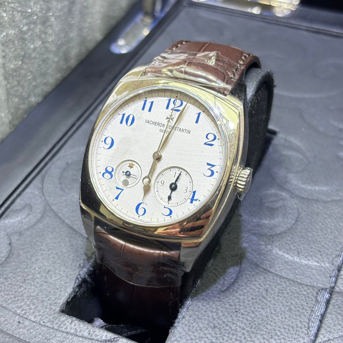41MM VACHERON CONSTANTIN HARMONY DUAL TIME WATCH
