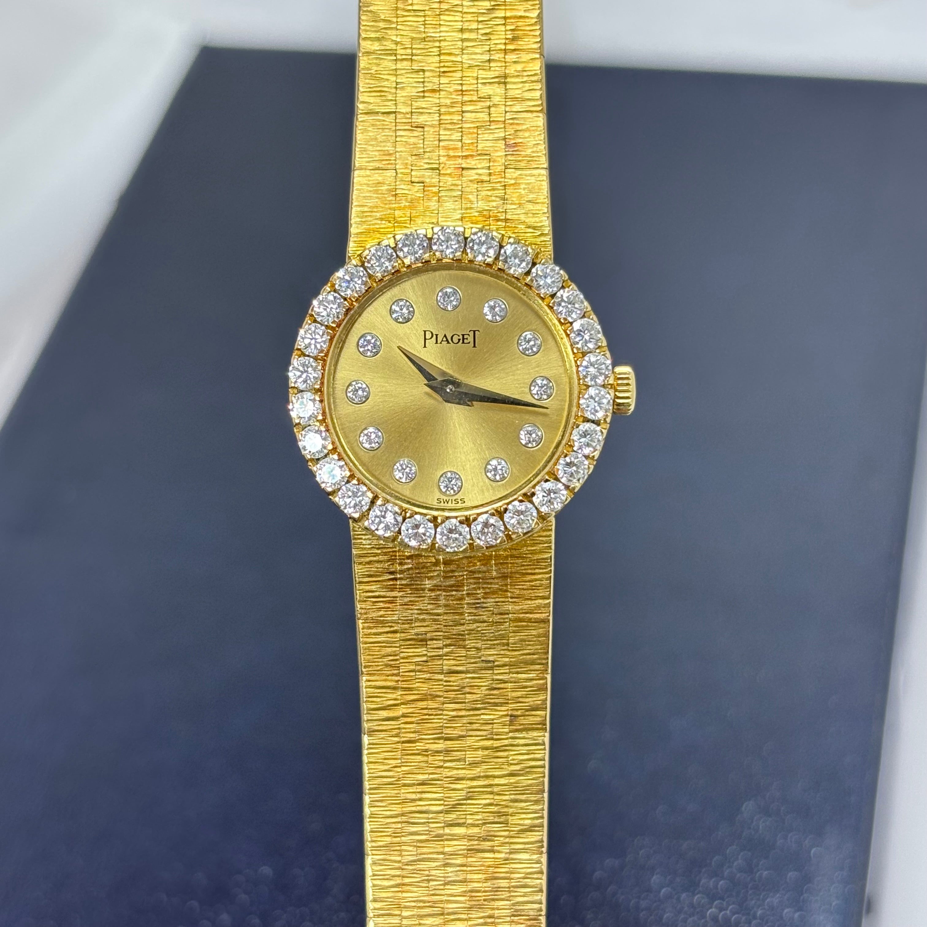 26MM 18Kt GOLD PIAGUET LADIES WATCH