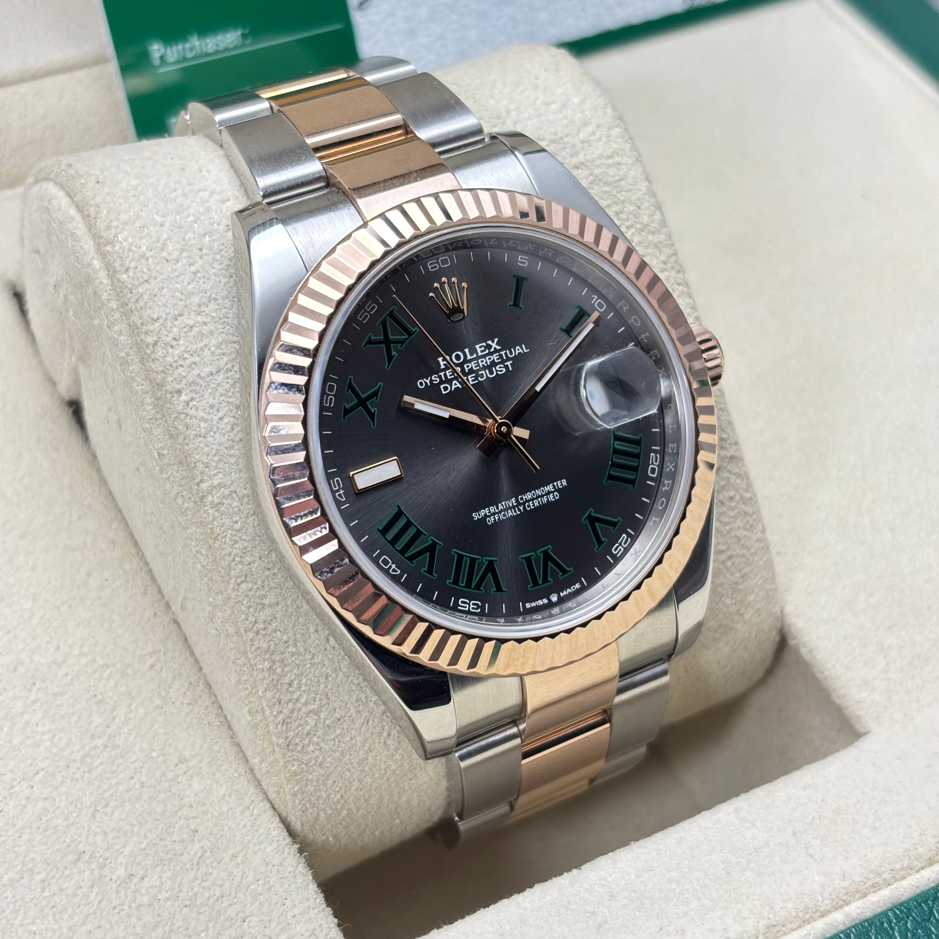 PRE-OWNED 41MM ROLEX DATEJUST REF.126331 (2019)