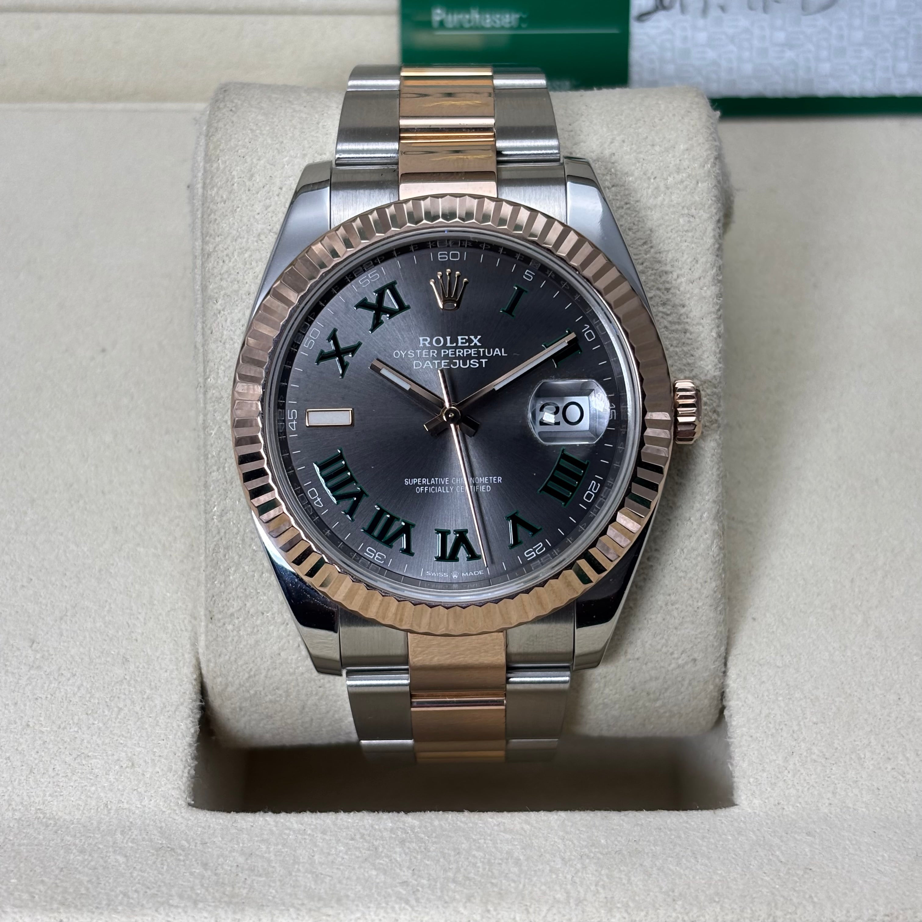 PRE-OWNED 41MM ROLEX DATEJUST REF.126331 (2019)