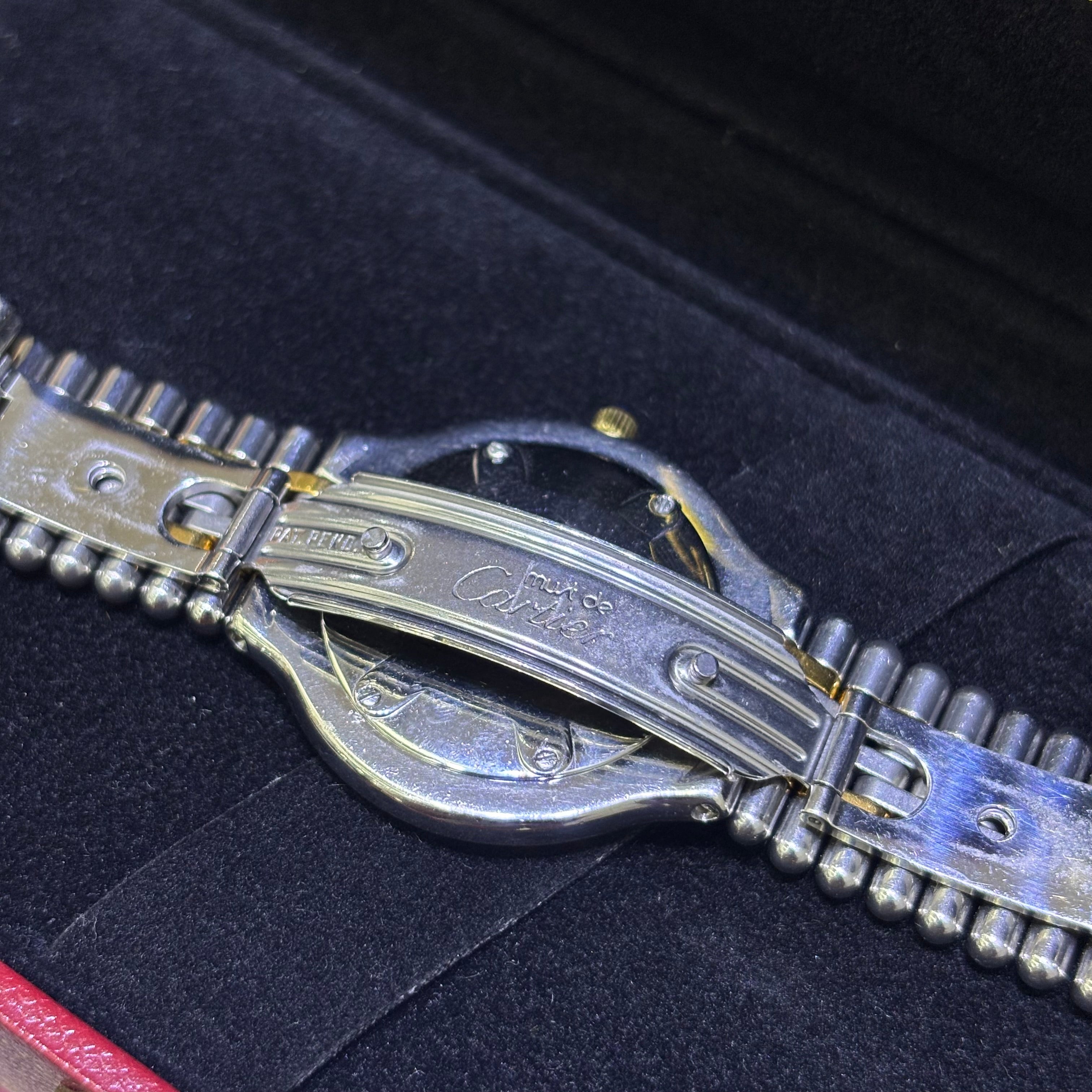 CARTIER 21 LADIES TWO-TONE VINTAGE WATCH