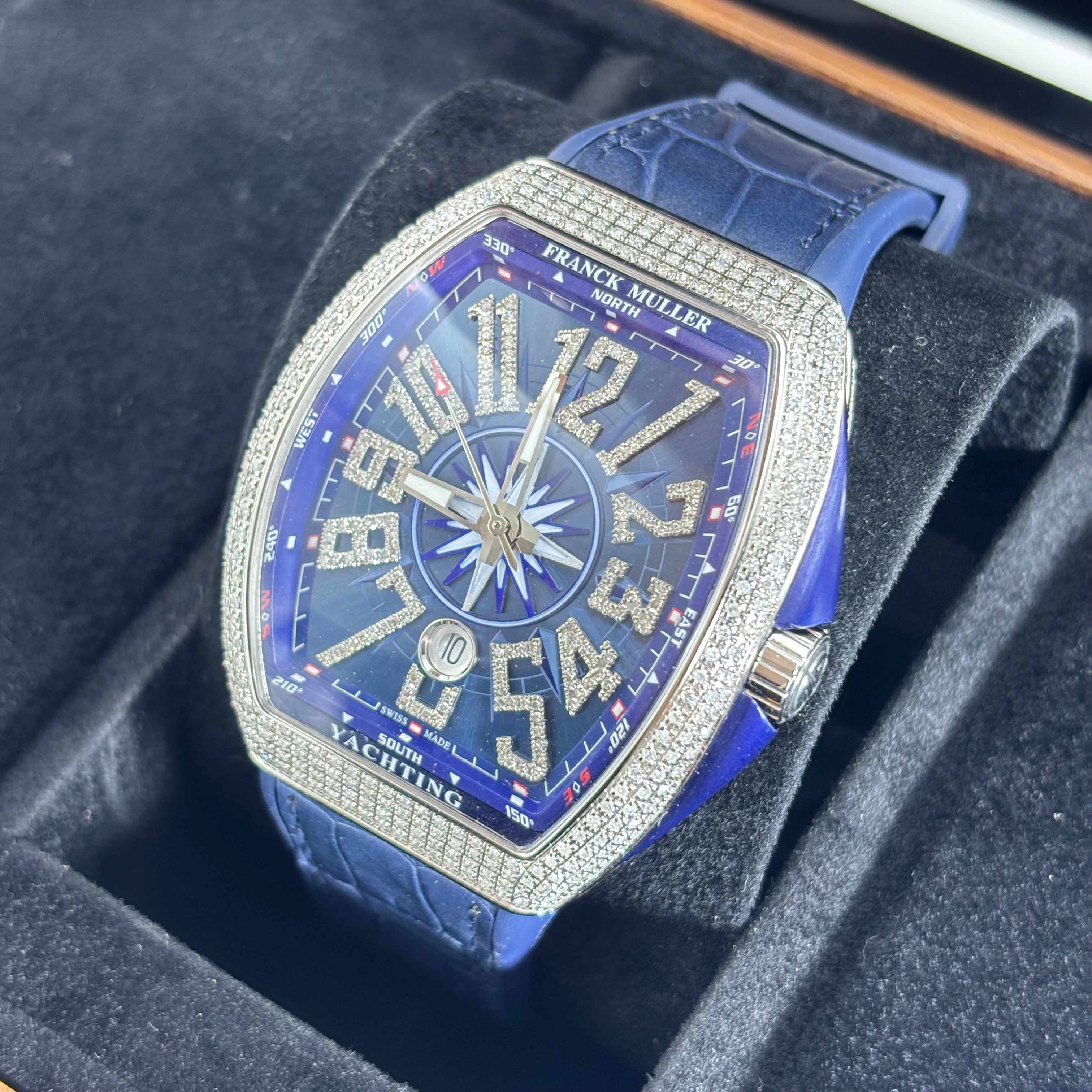 Pre-Owned 44MM Frank Muller Vanguard Yachting (V45-SC-DT) 2014