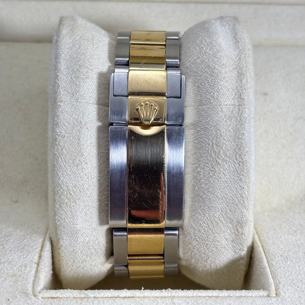 40MM ROLEX DAYTONA 18KT TWO-TONE 116523 IVORY PANDA