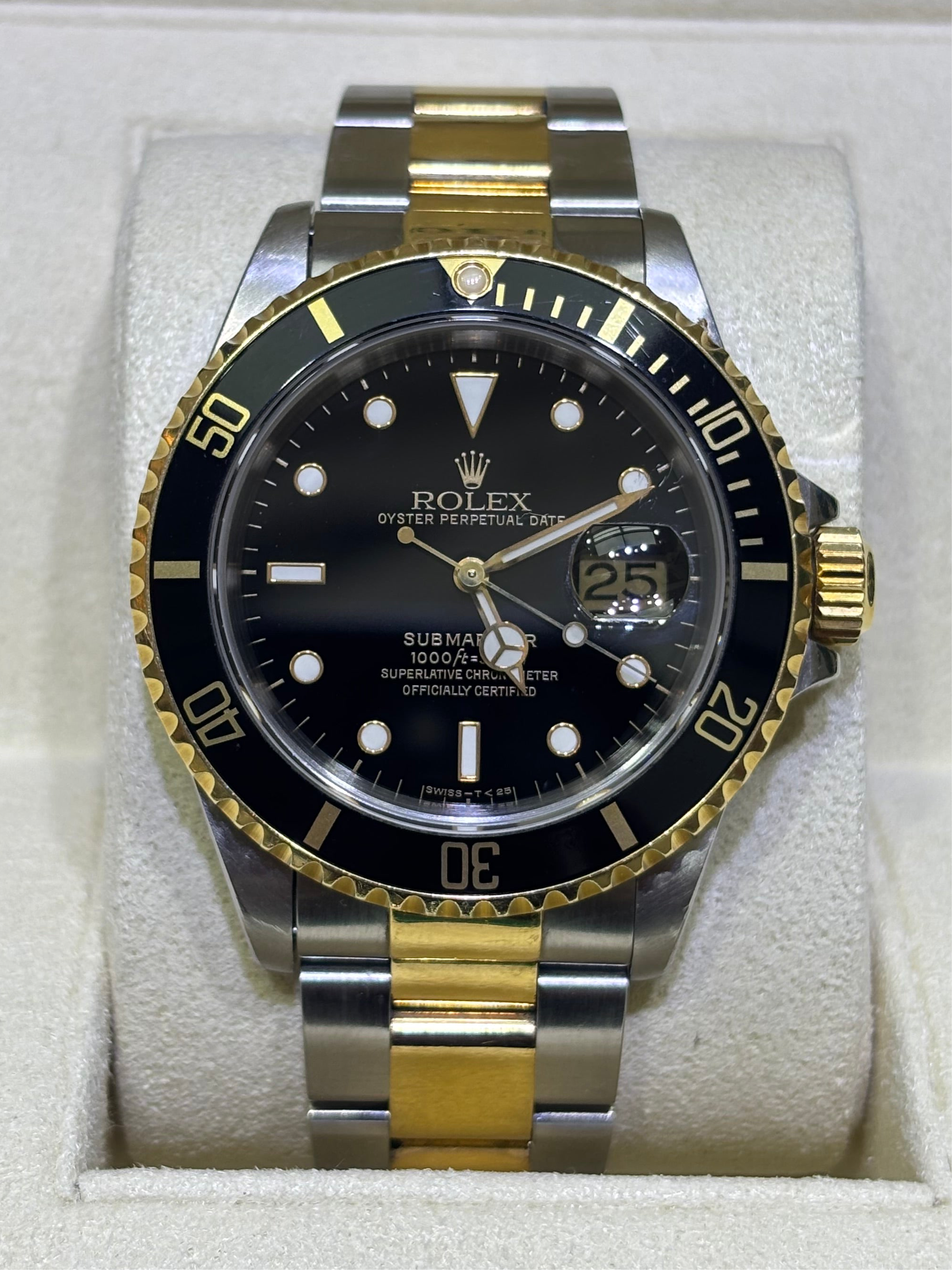 ROLEX SUBMARINER 40MM 18KT TWO-TONE OYSTER BRACELET