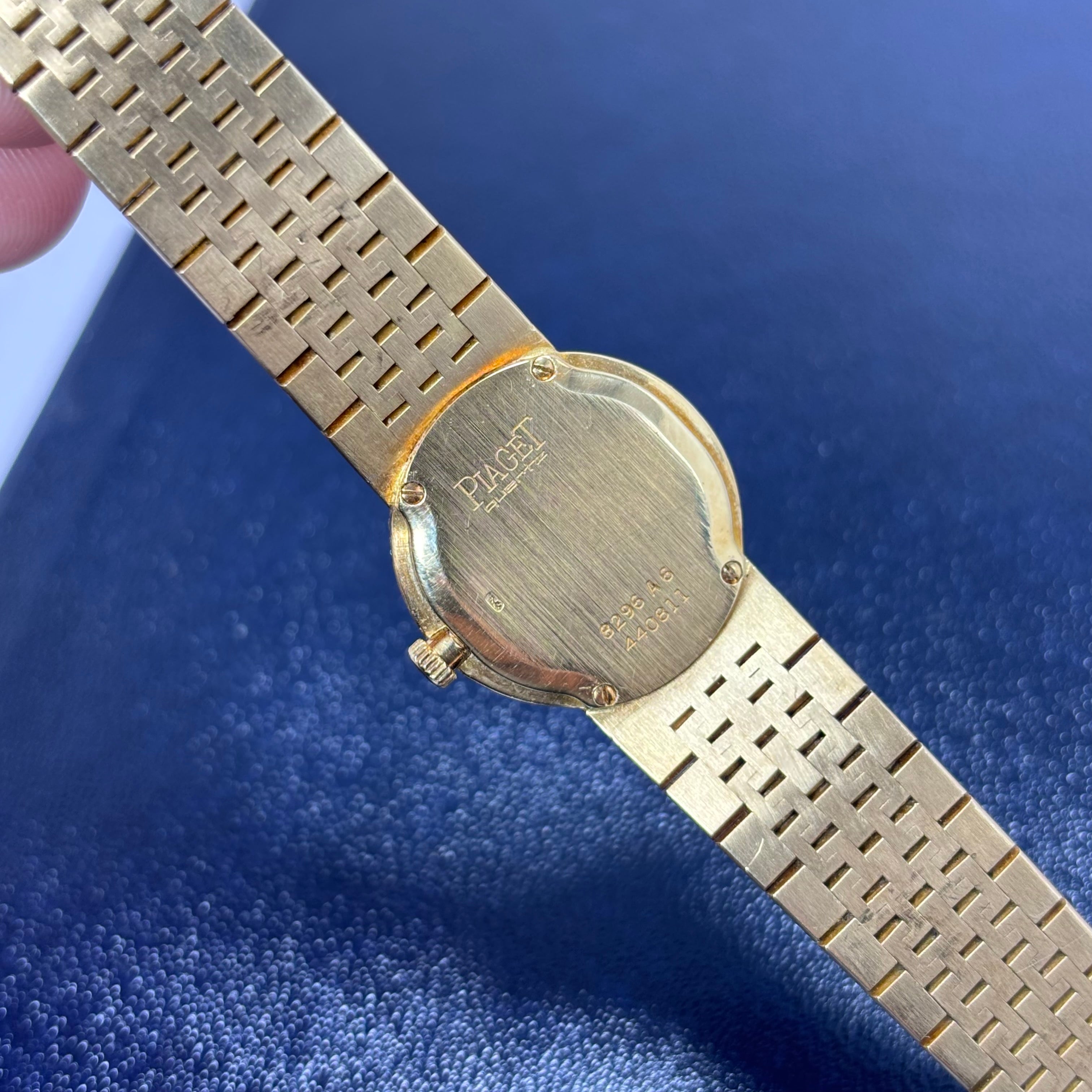 26MM 18Kt GOLD PIAGUET LADIES WATCH vintage