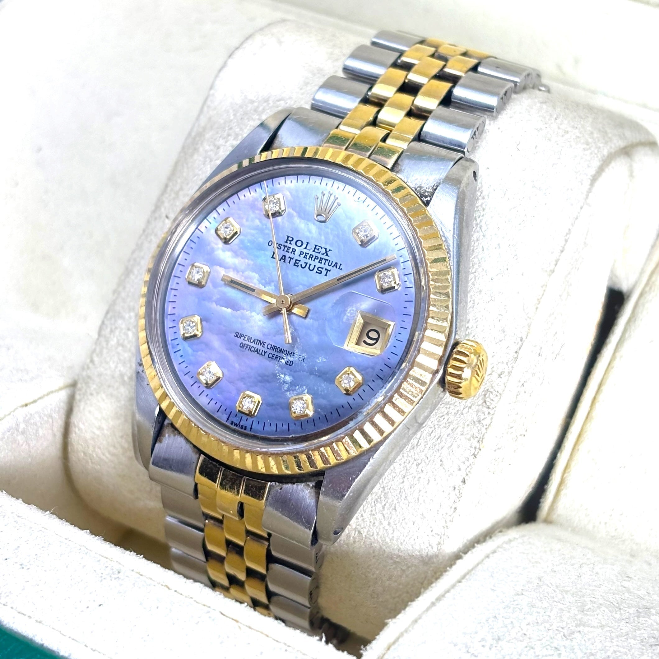 36MM ROLEX DATEJUST 18Kt TWO-TONE REF.1601