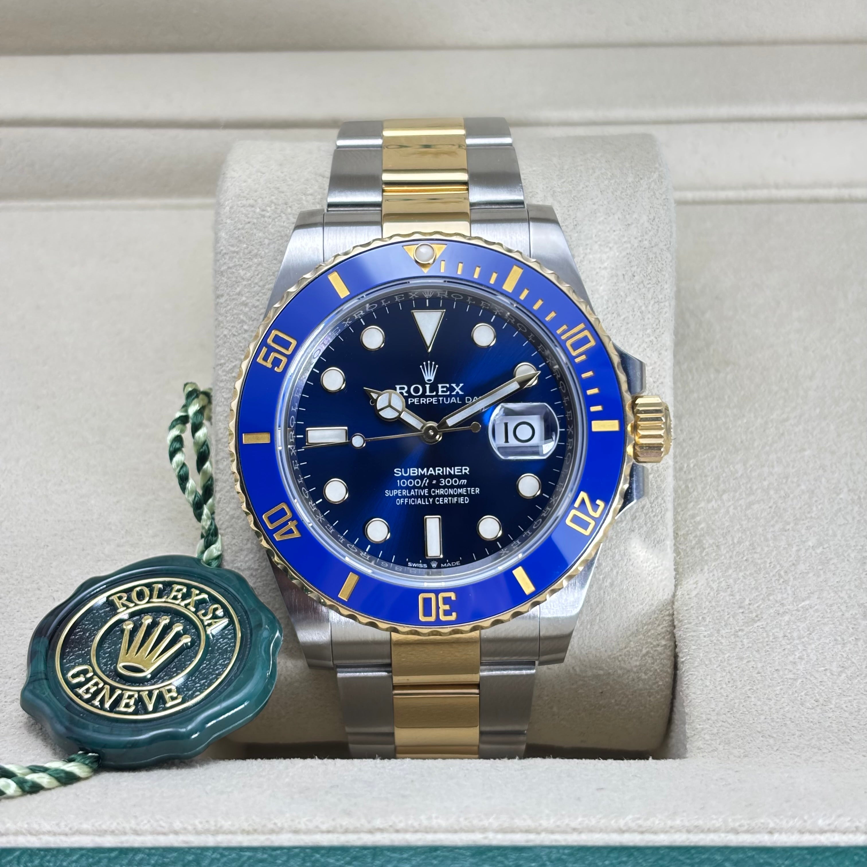 41MM ROLEX SUBMARINER 126613LB(2024)BOX & CARD