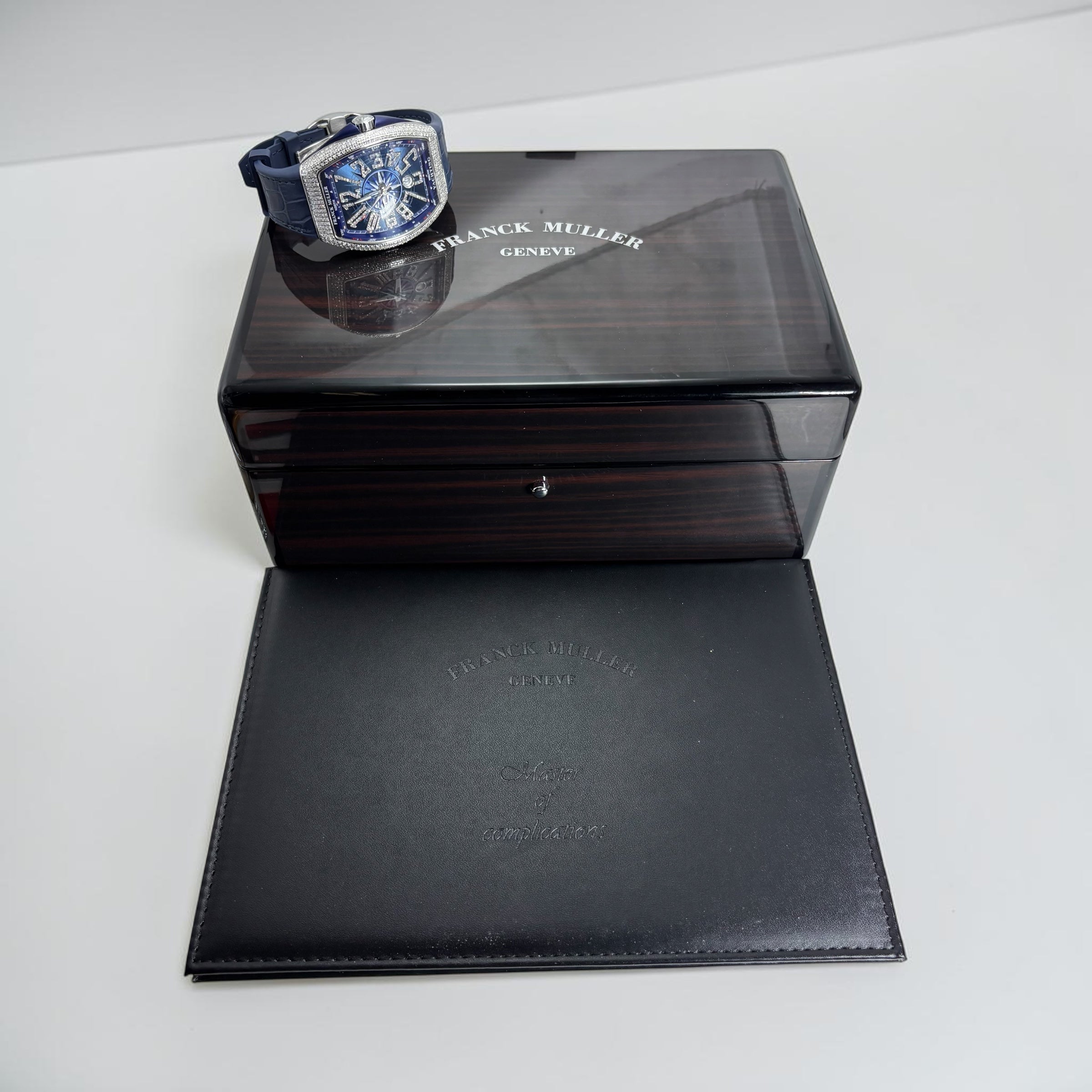 Pre-Owned 44MM Frank Muller Vanguard Yachting (V45-SC-DT) 2014