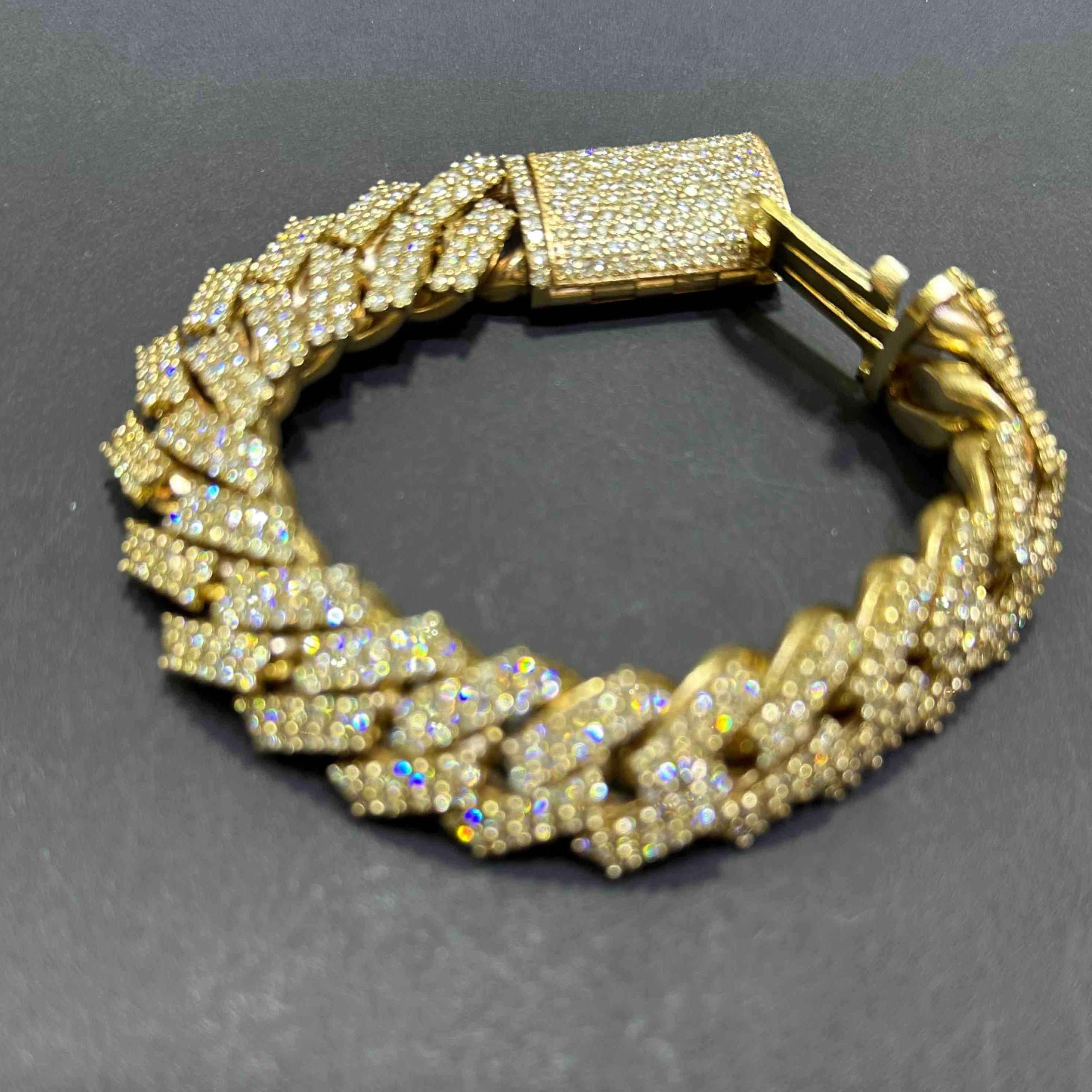 Bust Down Cuban Link Bracelet