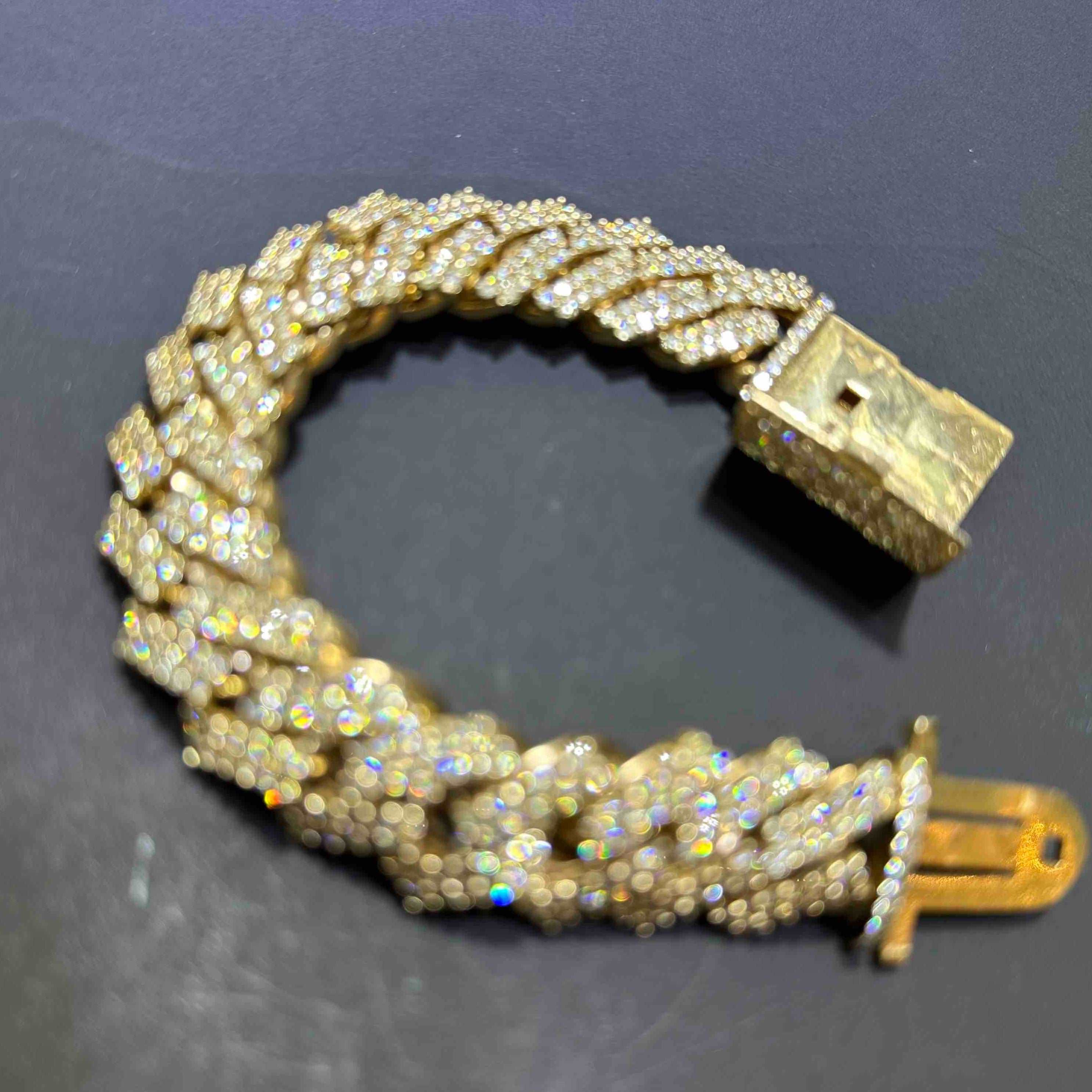 Bust Down Cuban Link Bracelet