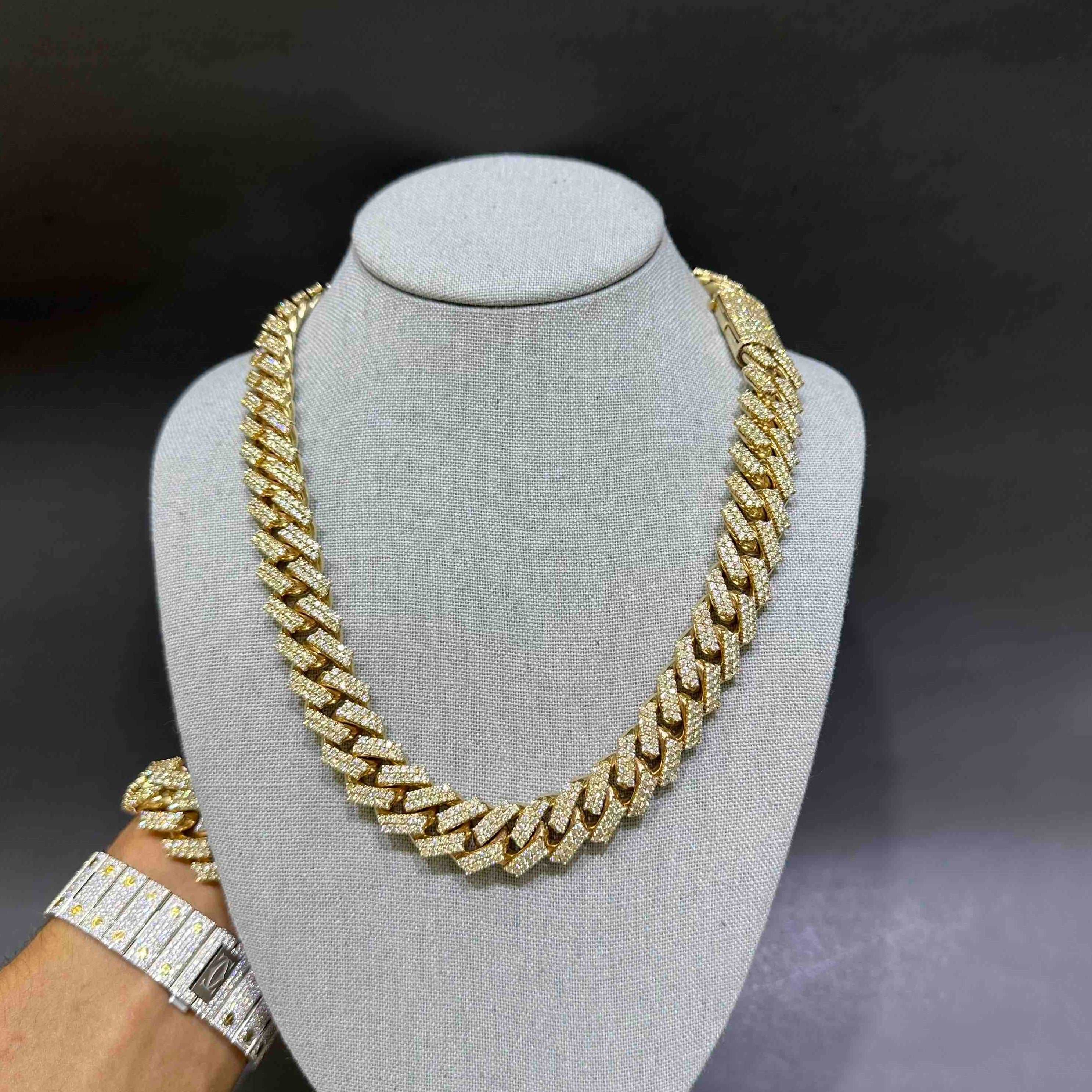 Bust Down Cuban Link Heavy Chain