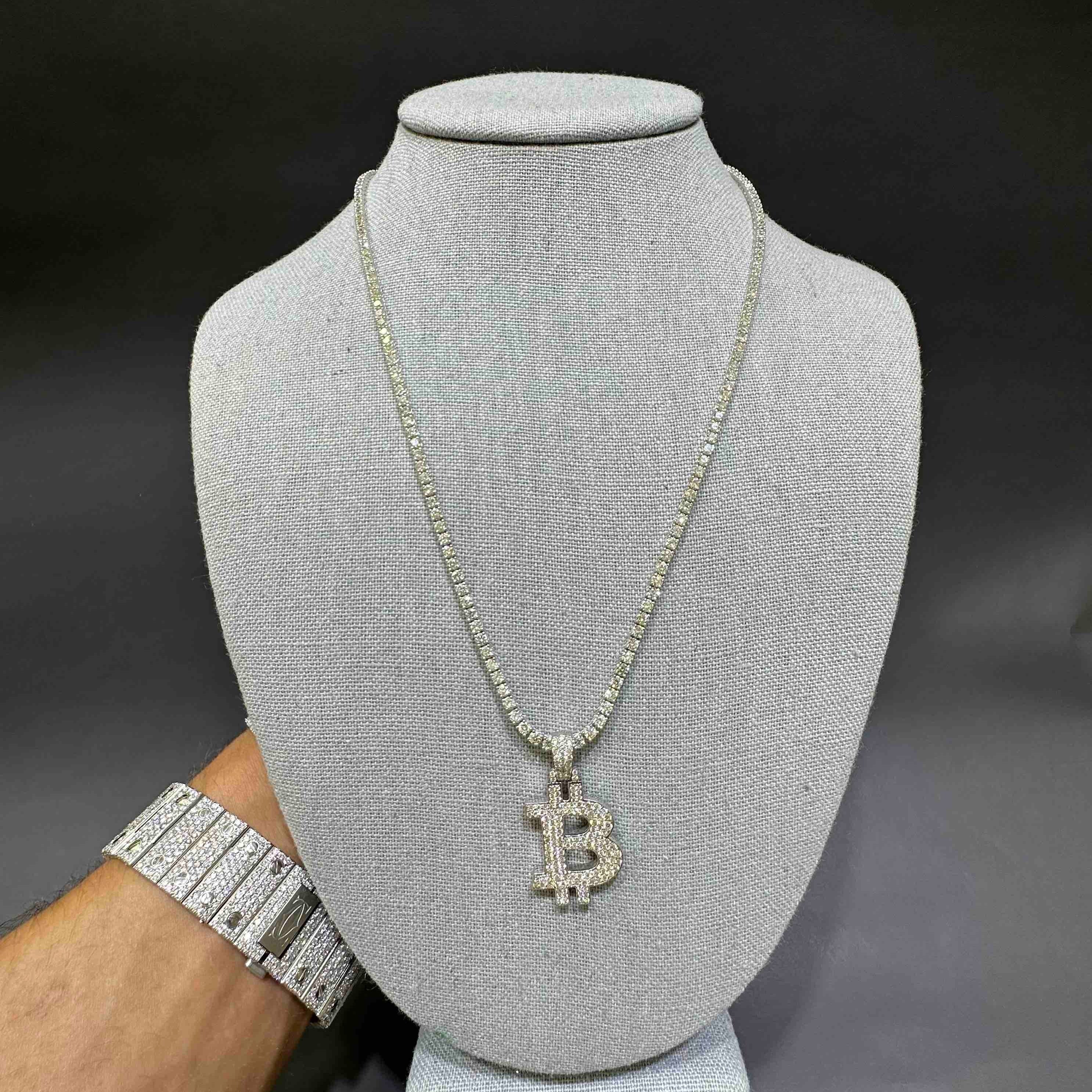 iced out tennis chain