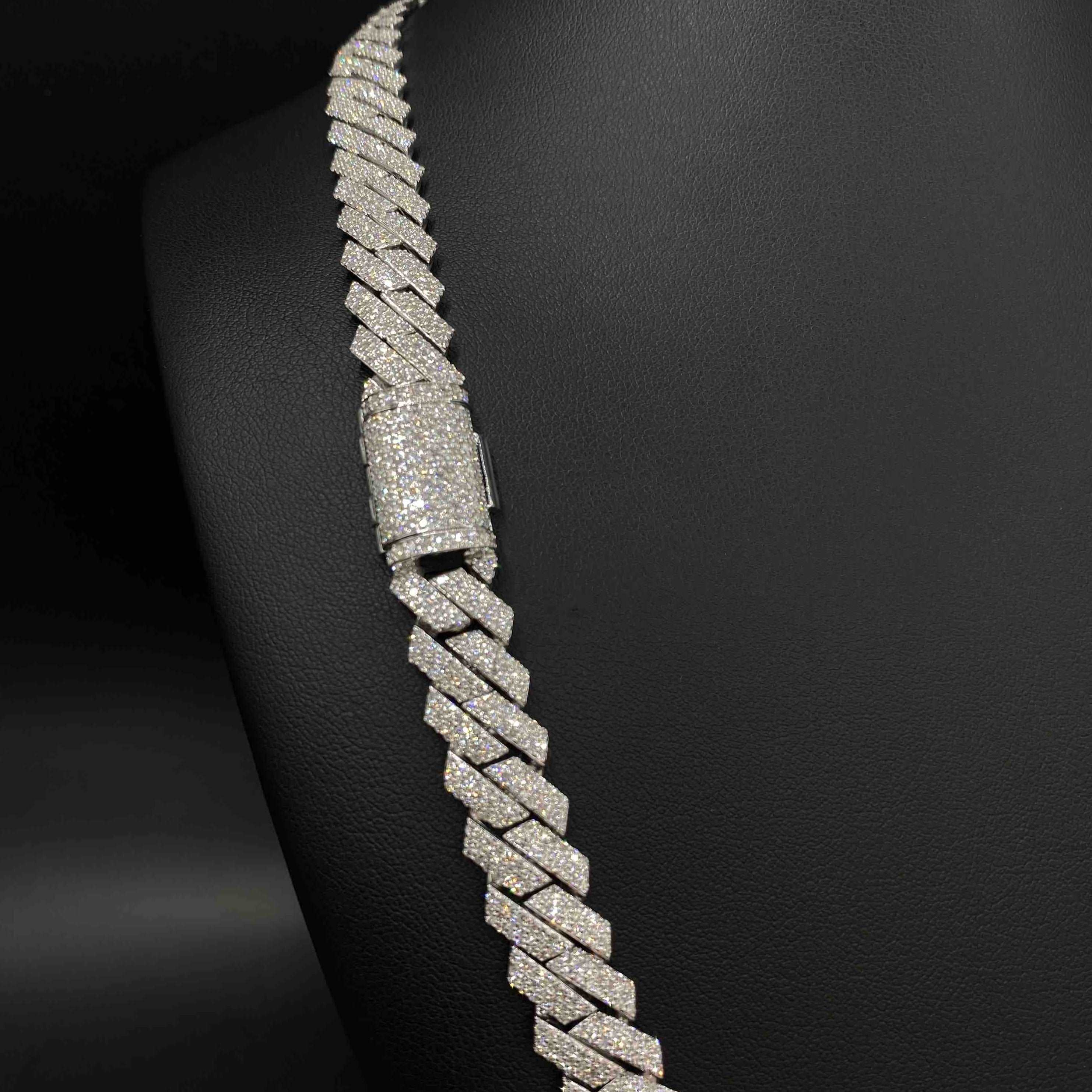 10k VVS-1 Bust Down Cuban Link | REAL CVD | 30 cts