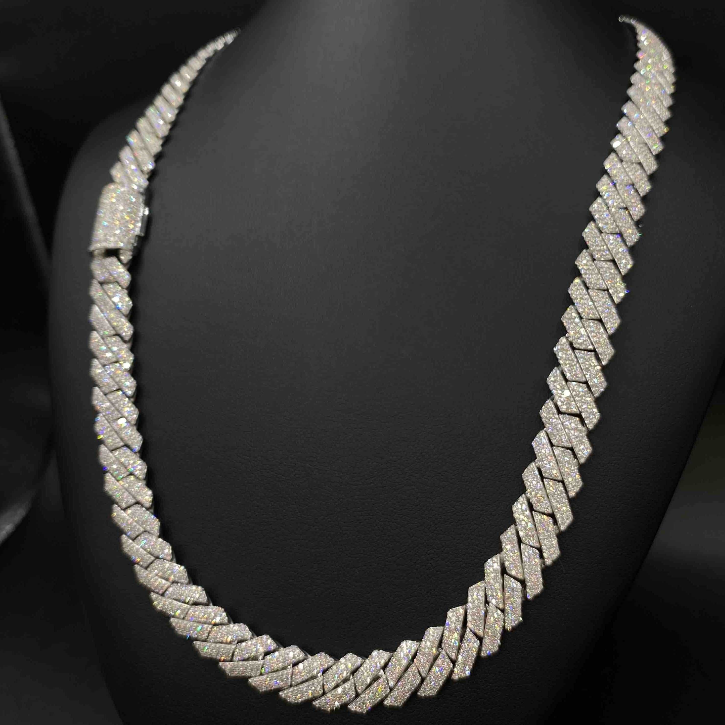 10k VVS-1 Bust Down Cuban Link | REAL CVD | 30 cts