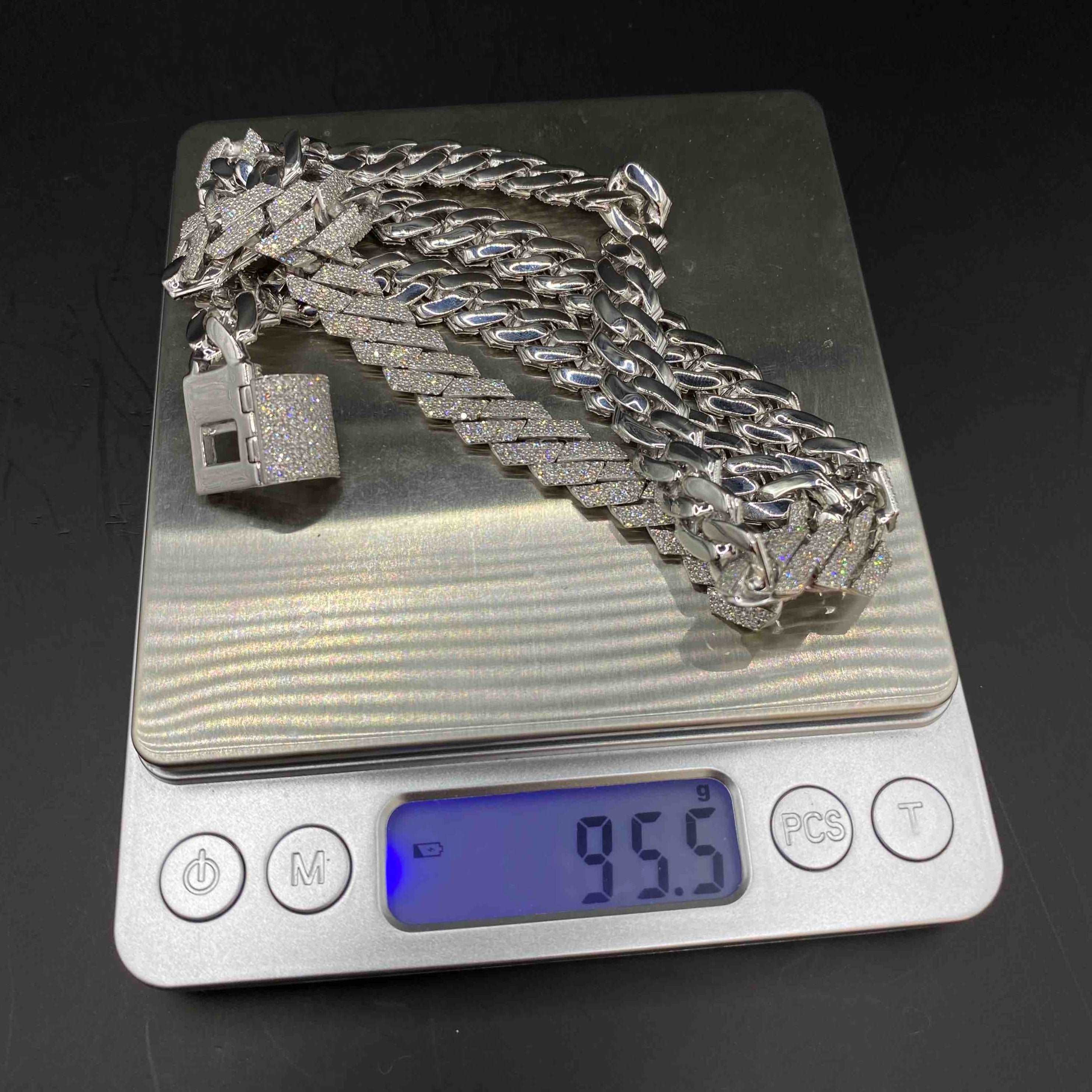 10k VVS-1 Bust Down Cuban Link | REAL CVD | 30 cts