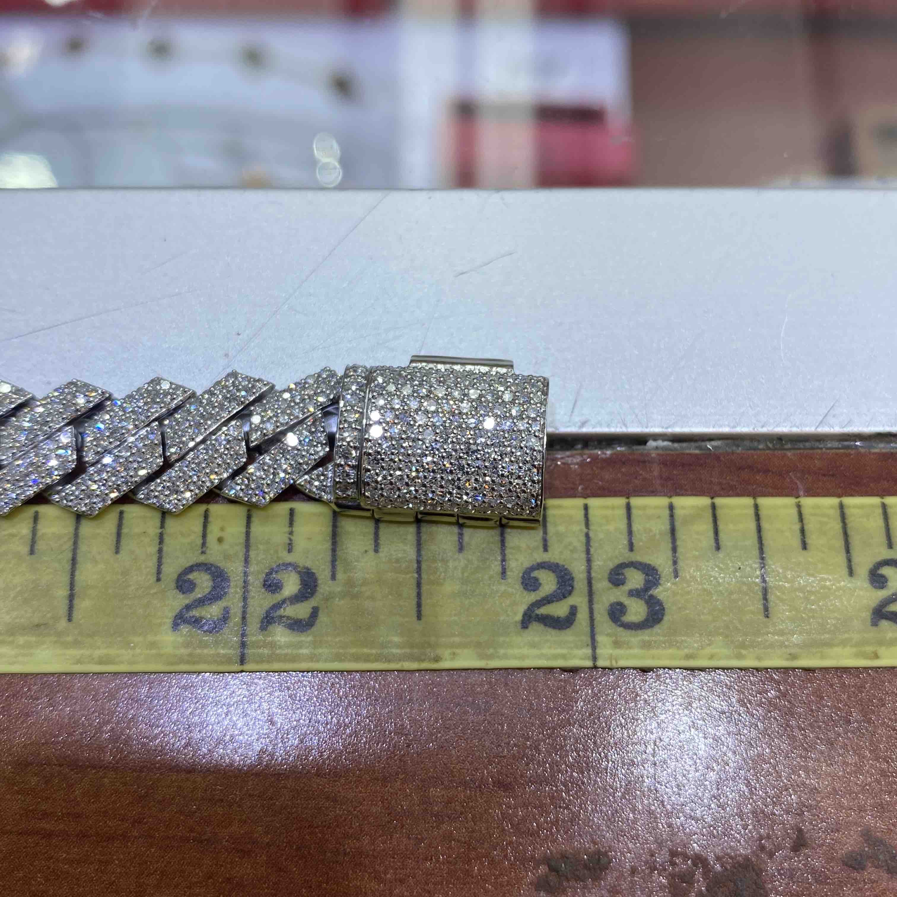 10k VVS-1 Bust Down Cuban Link | REAL CVD | 30 cts