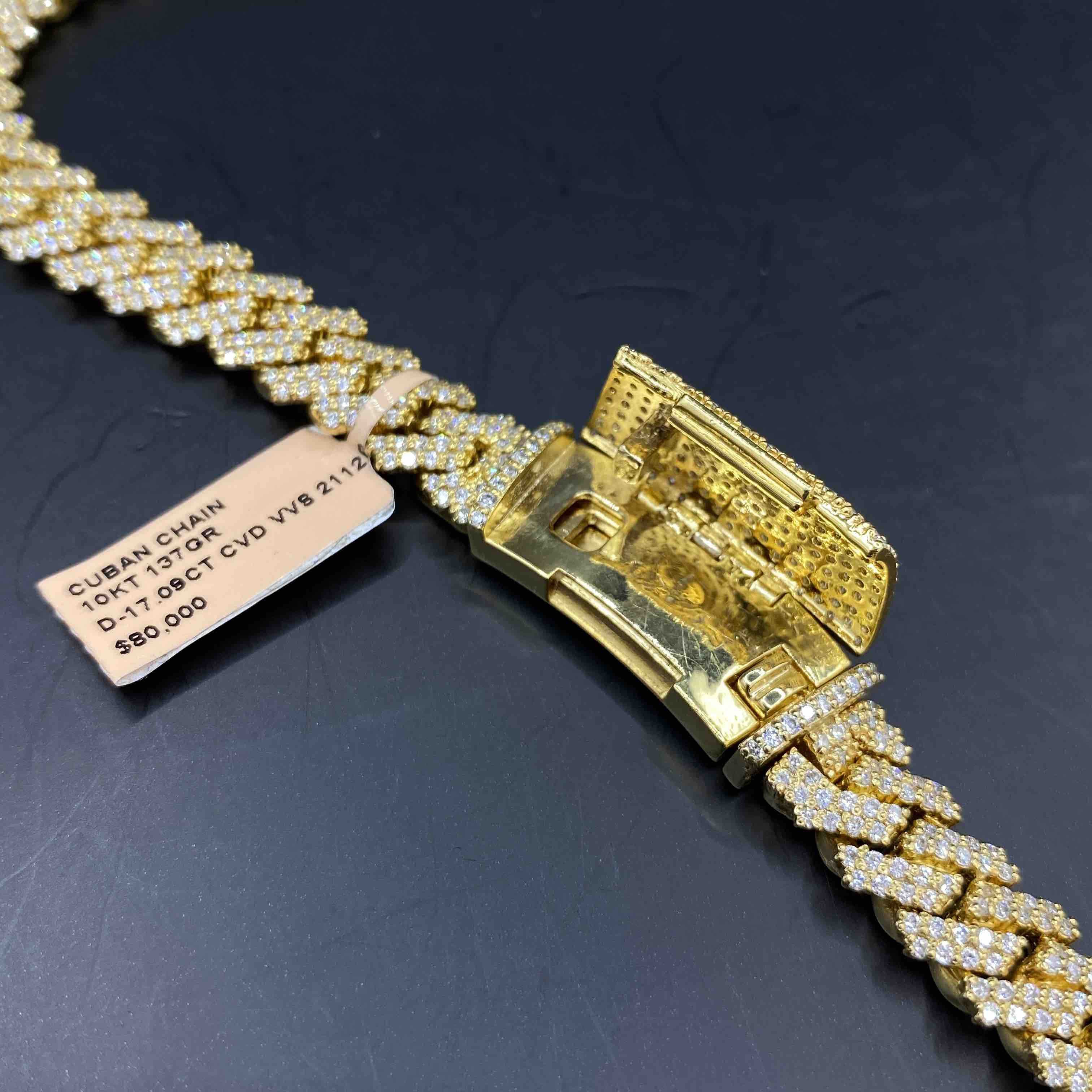Lab Diamond Cuban Link