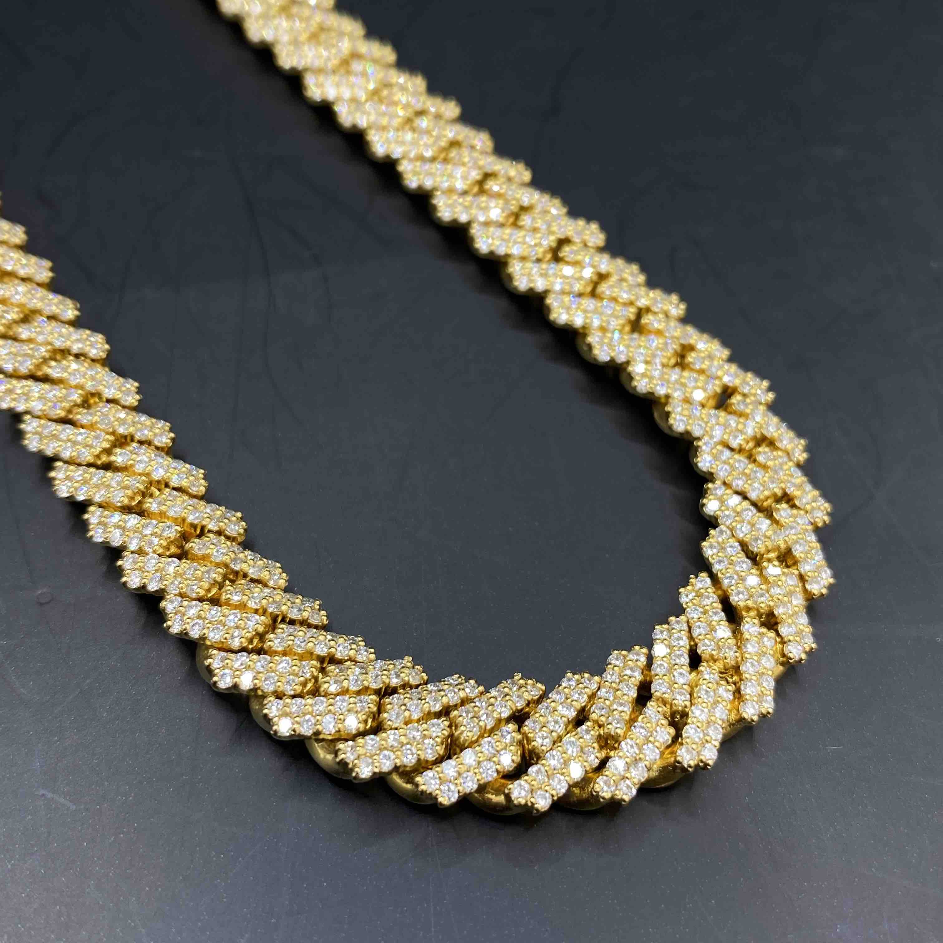 Lab Diamond Cuban Link