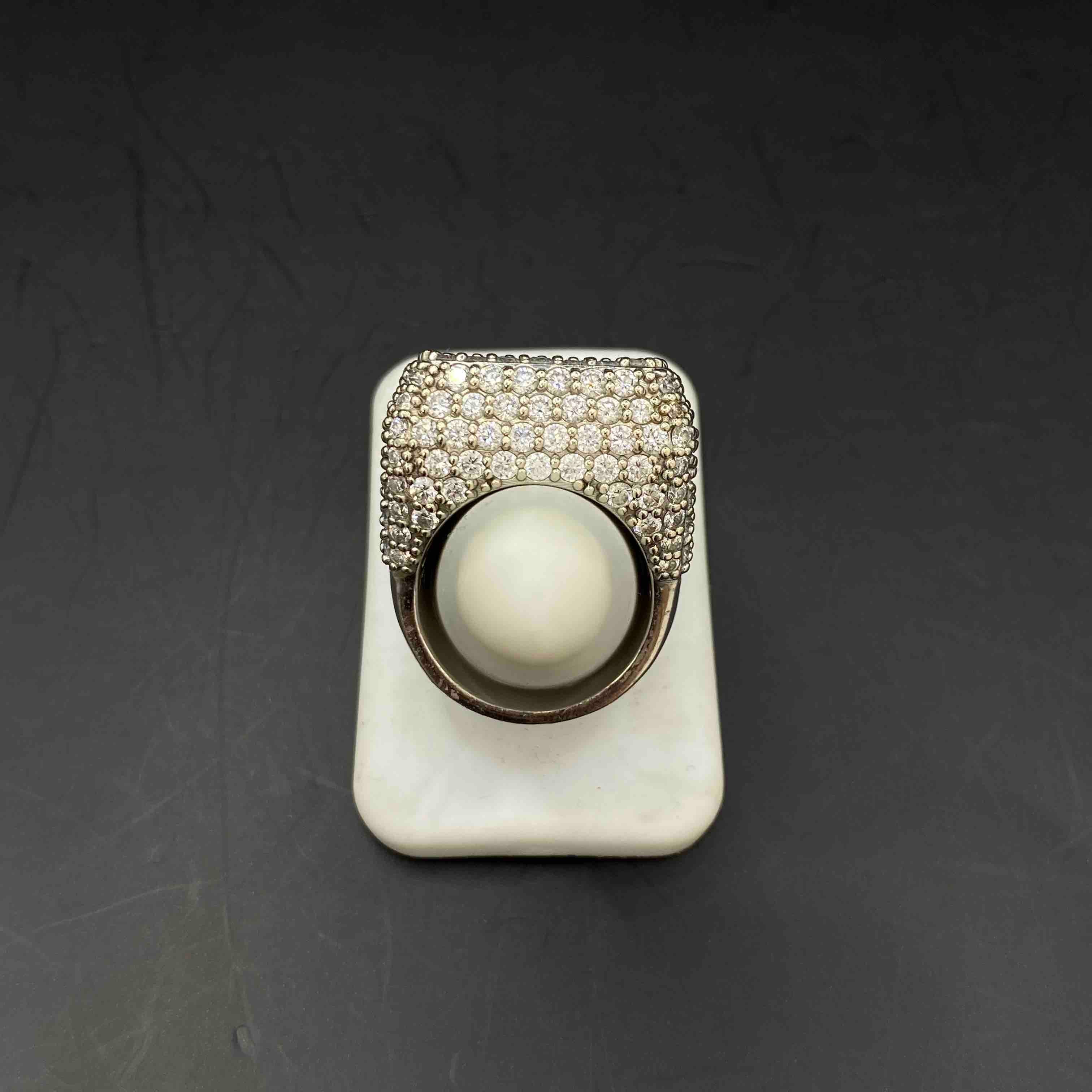 white gold ring