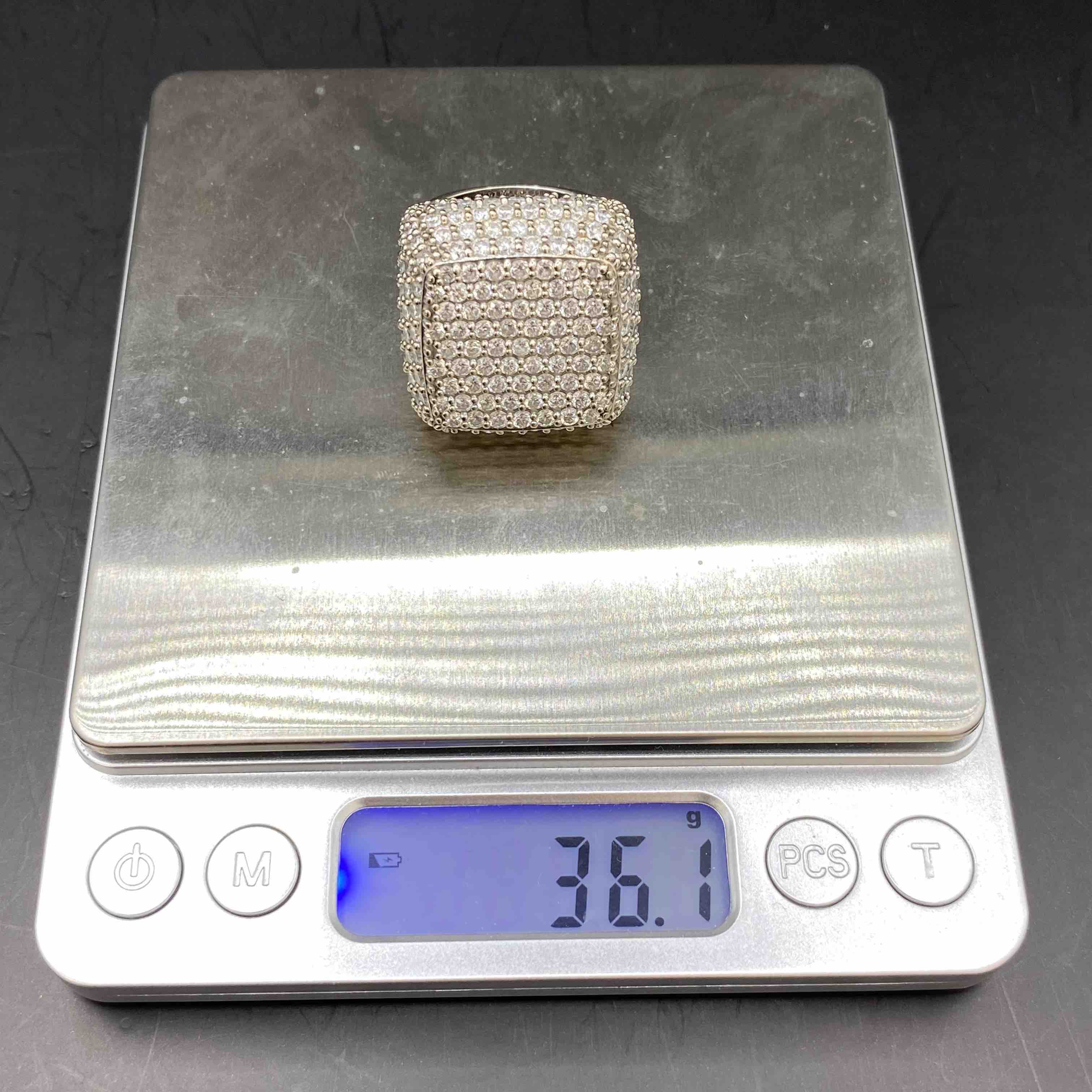 white gold ring